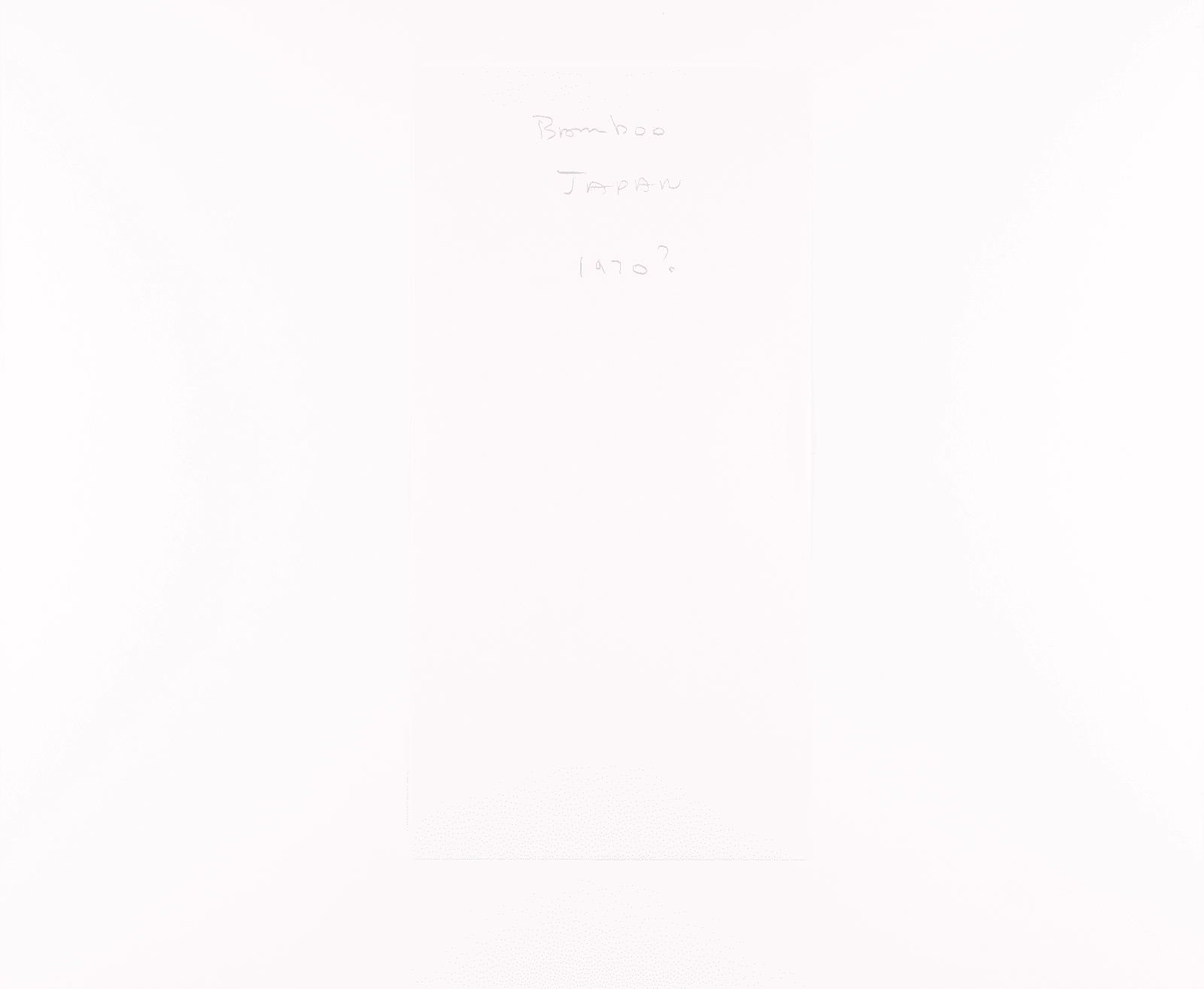 Brett Weston, Bamboo Forest, Japan, 1971