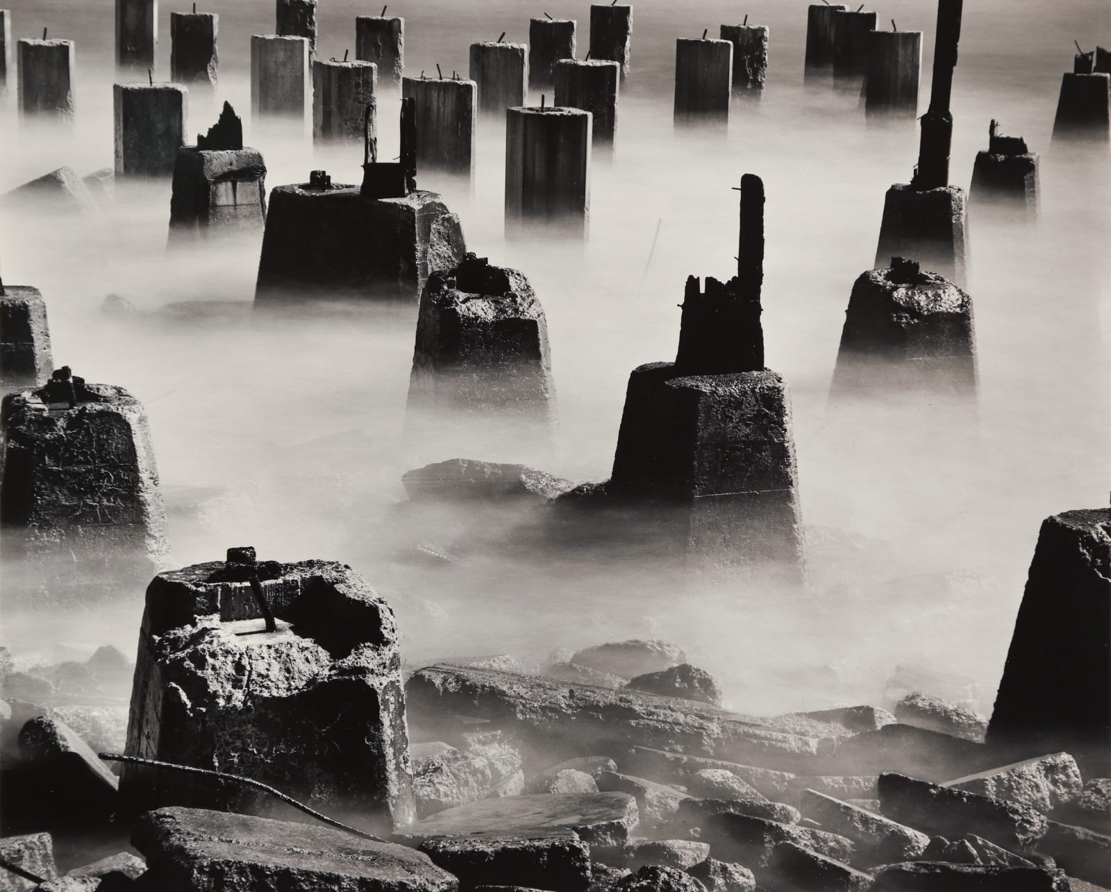 Wynn Bullock, The Pilings, 1958