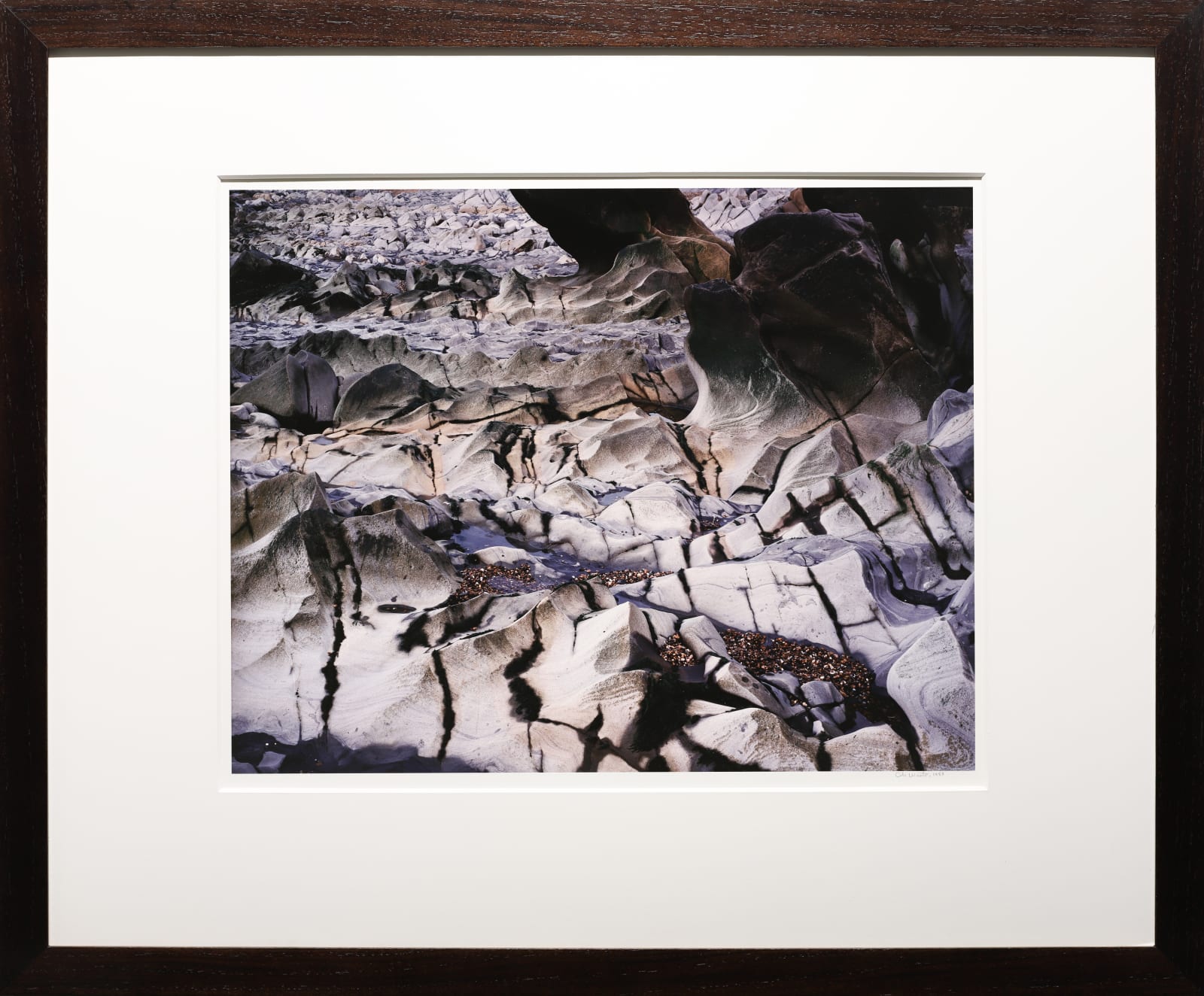 Cole Weston, Eroded Rock, Bean Hollow Beach, 1986