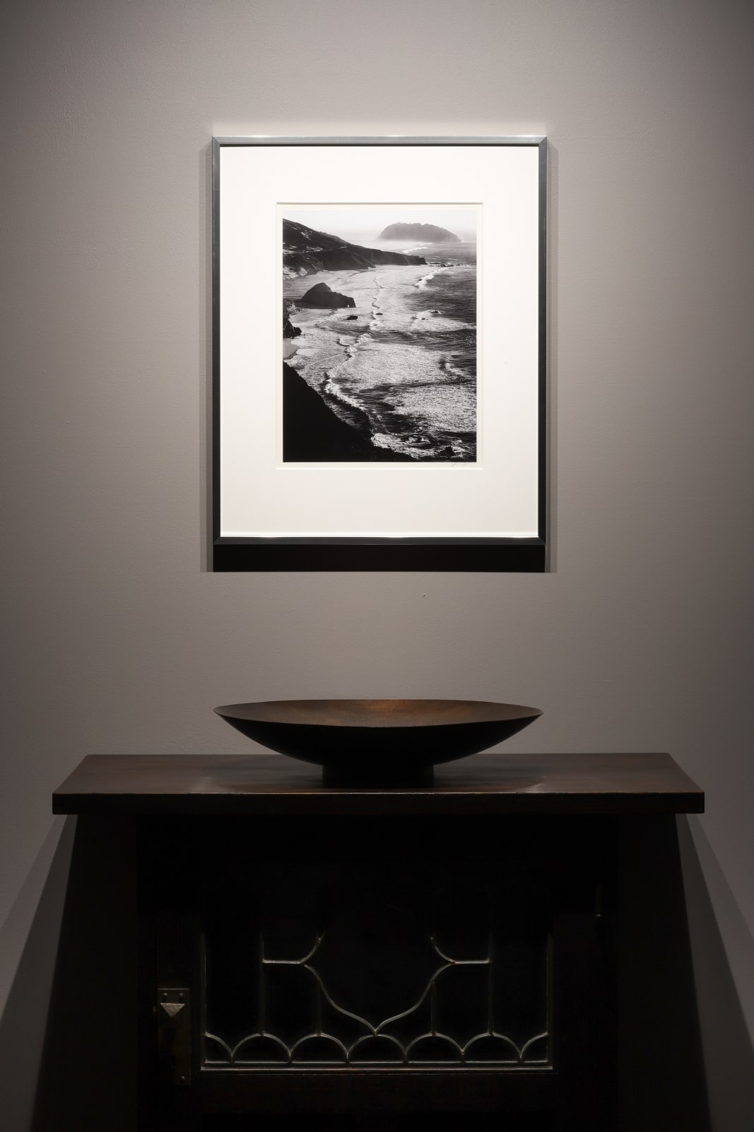 Ansel Adams, Point Sur, Storm, Big Sur, 1942