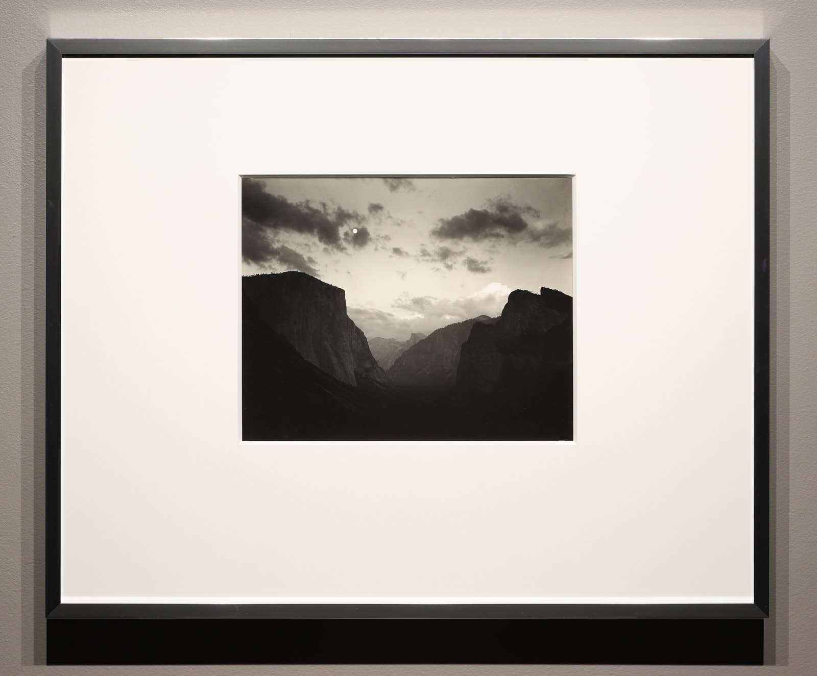 Ansel Adams, Yosemite Valley Moonrise, CA, 1944