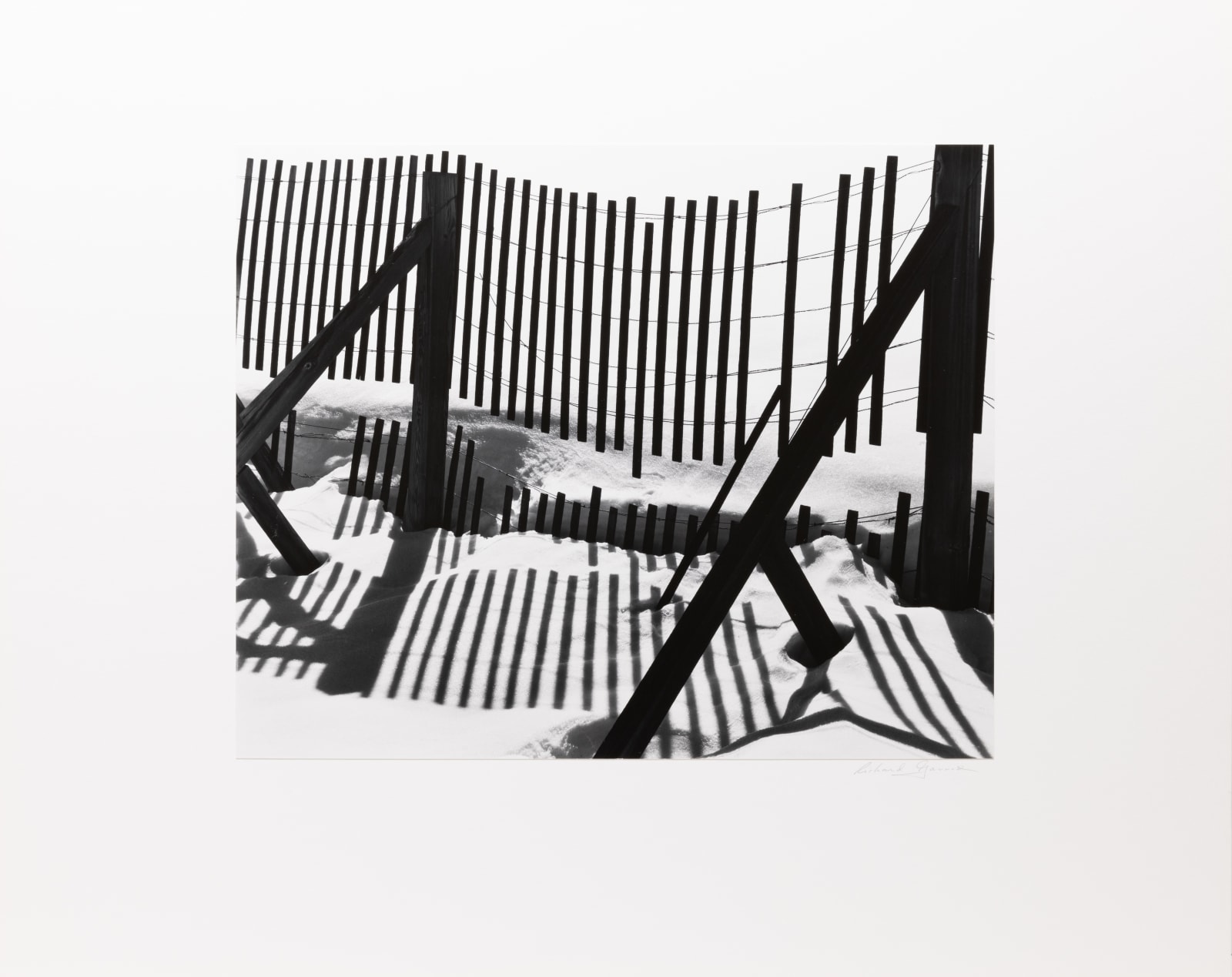 Richard Garrod, Snow Fence, 1984