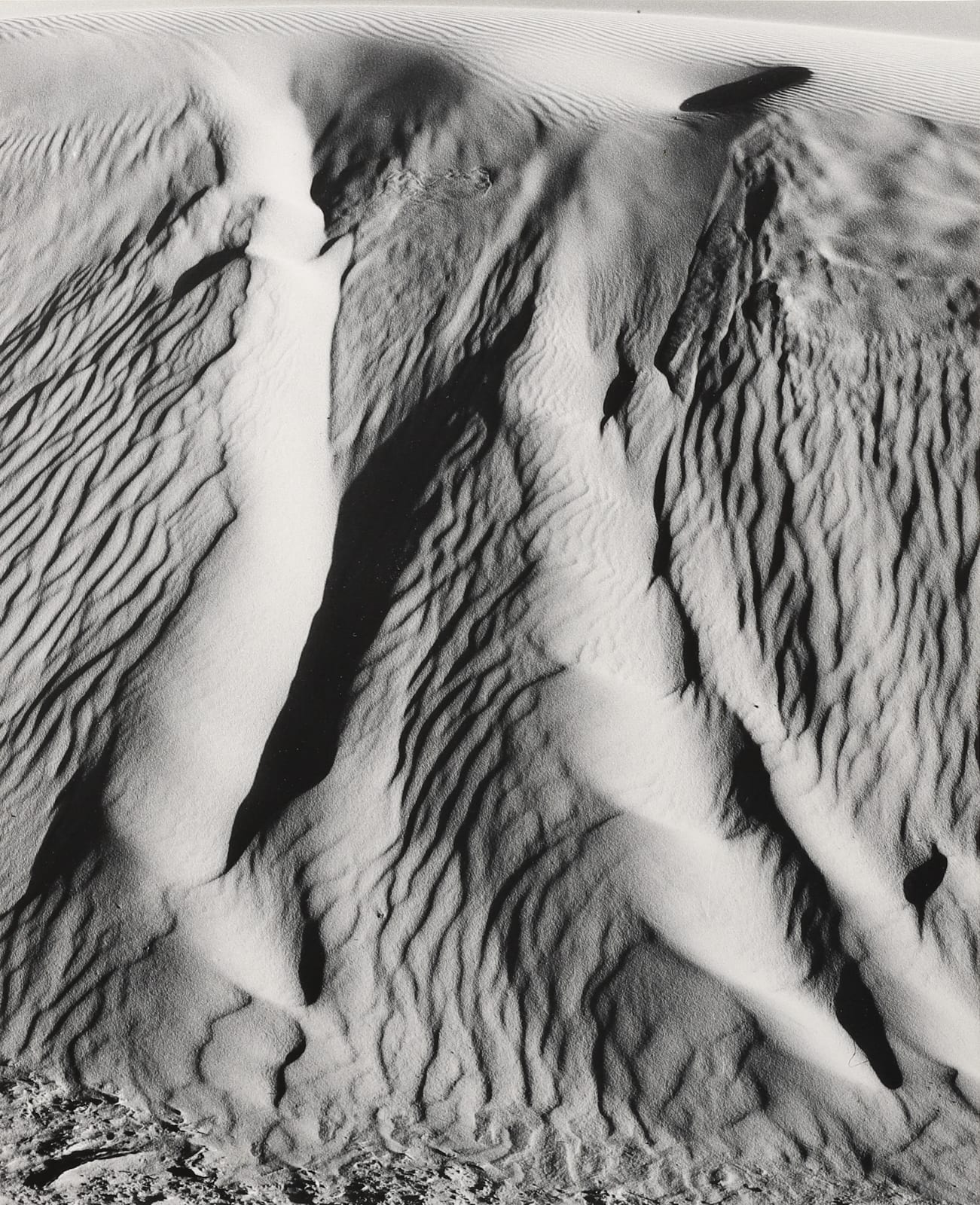 Robert K. Byers, White Sands, National Monument, New Mexico, 1975