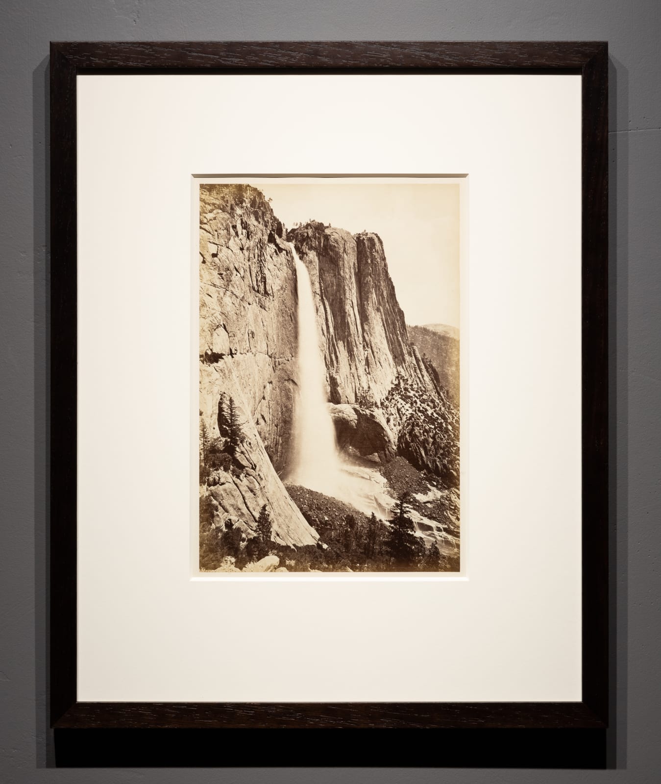 Carleton Watkins, Upper Yosemite Falls, 1878-81 | Seagrave Gallery