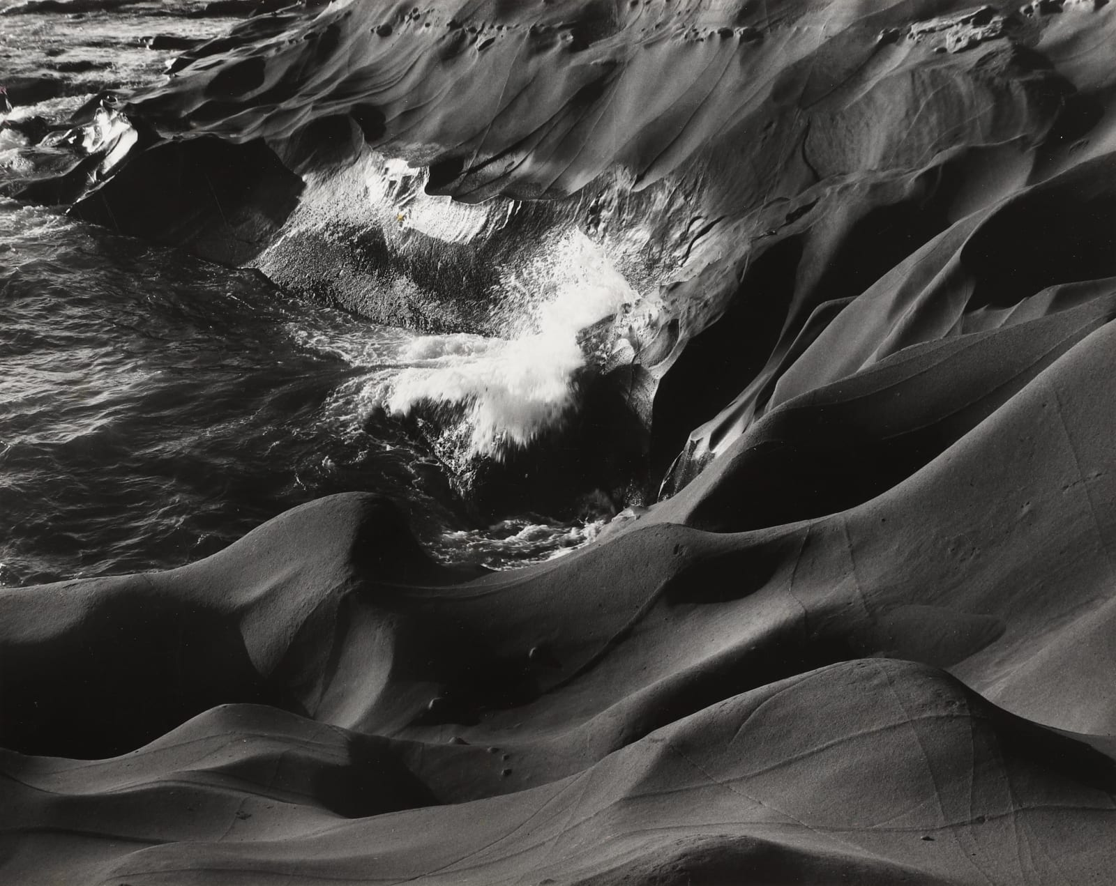 Paul Caponigro, Sandstone and Surf, Cape Kiwanda, Oregon, 1959