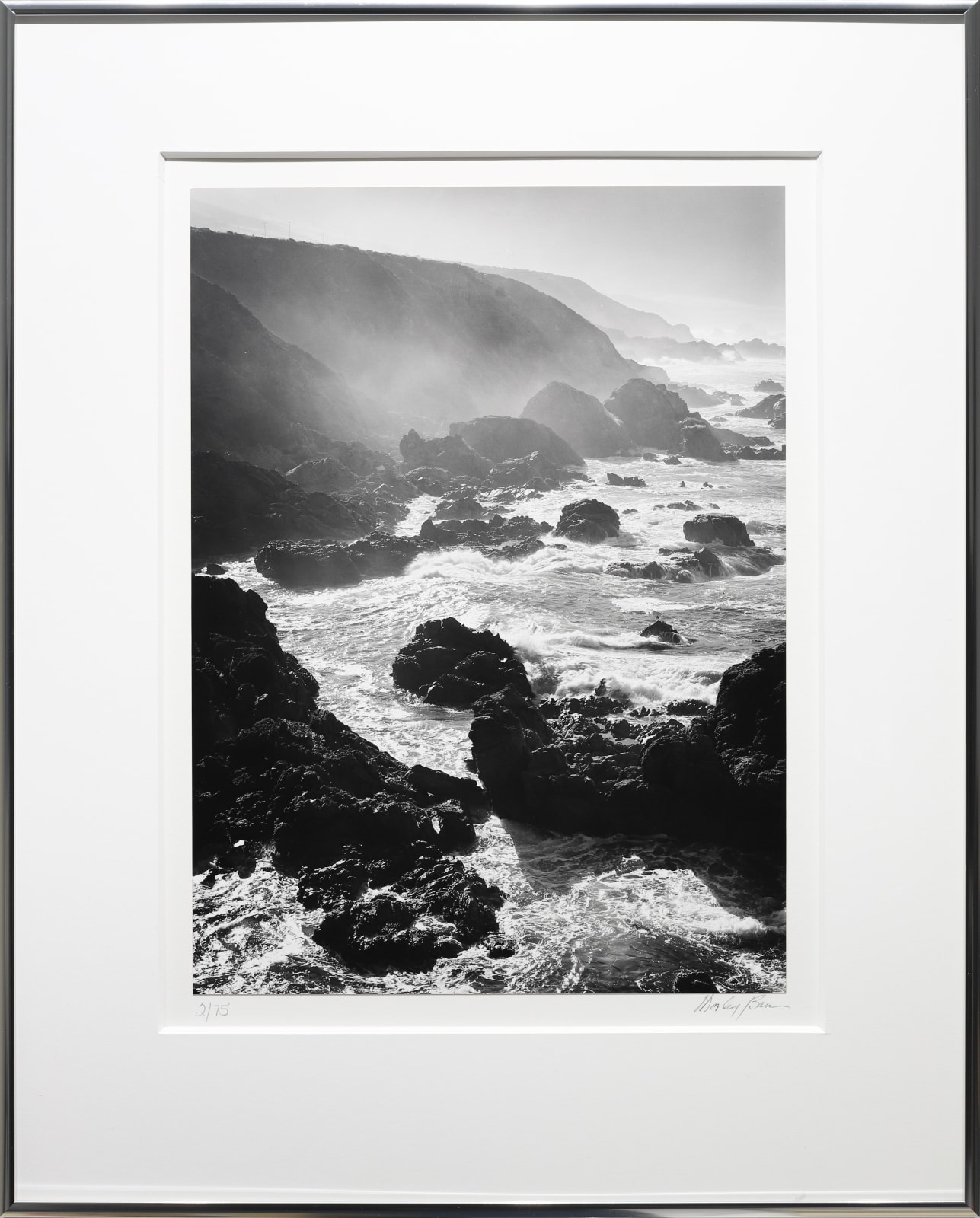 Morley Baer, South Shore, Malpaso, Big Sur, 1962