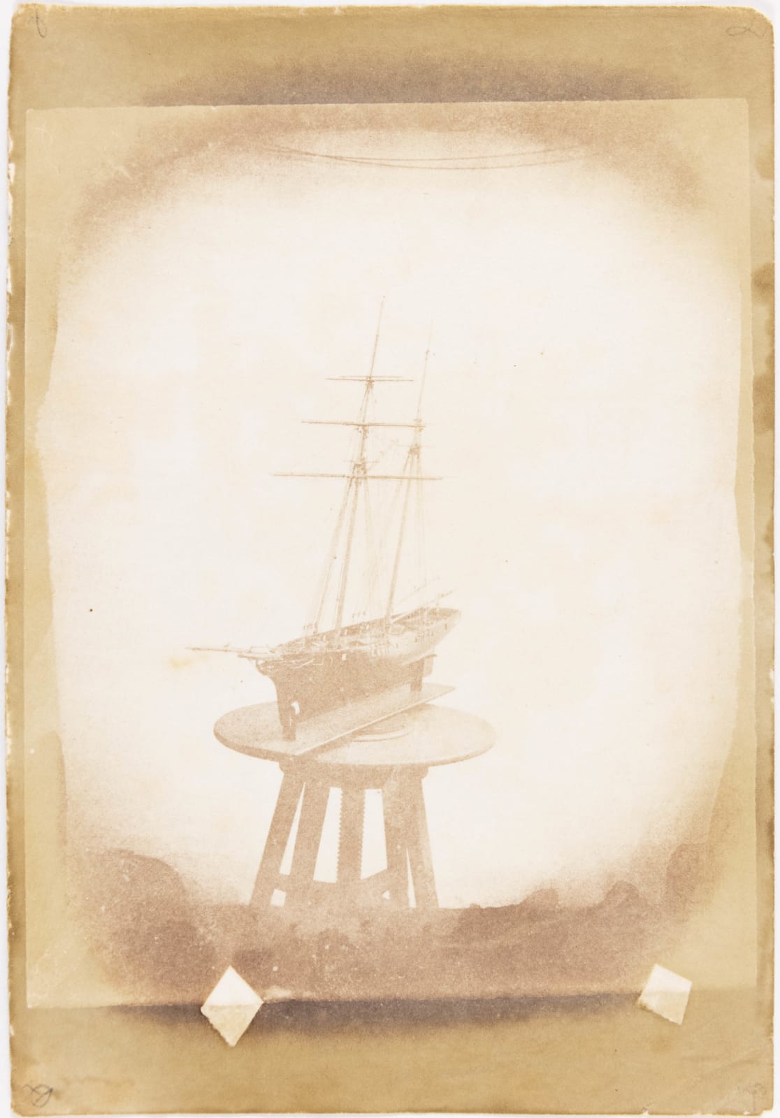 Unidentified, Model Ship, c. 1840s