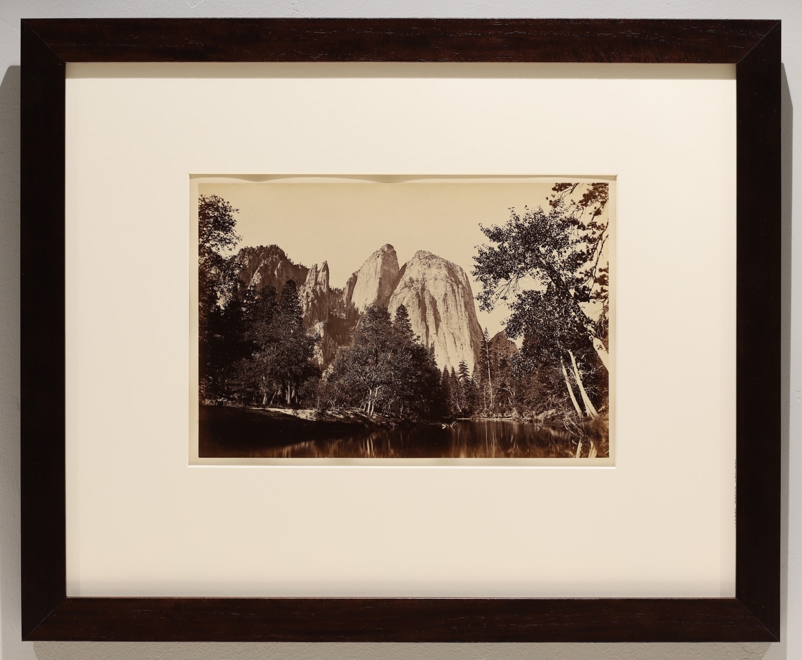 Carleton Watkins, River View, Cathedral Rock, Yosemite, 1861