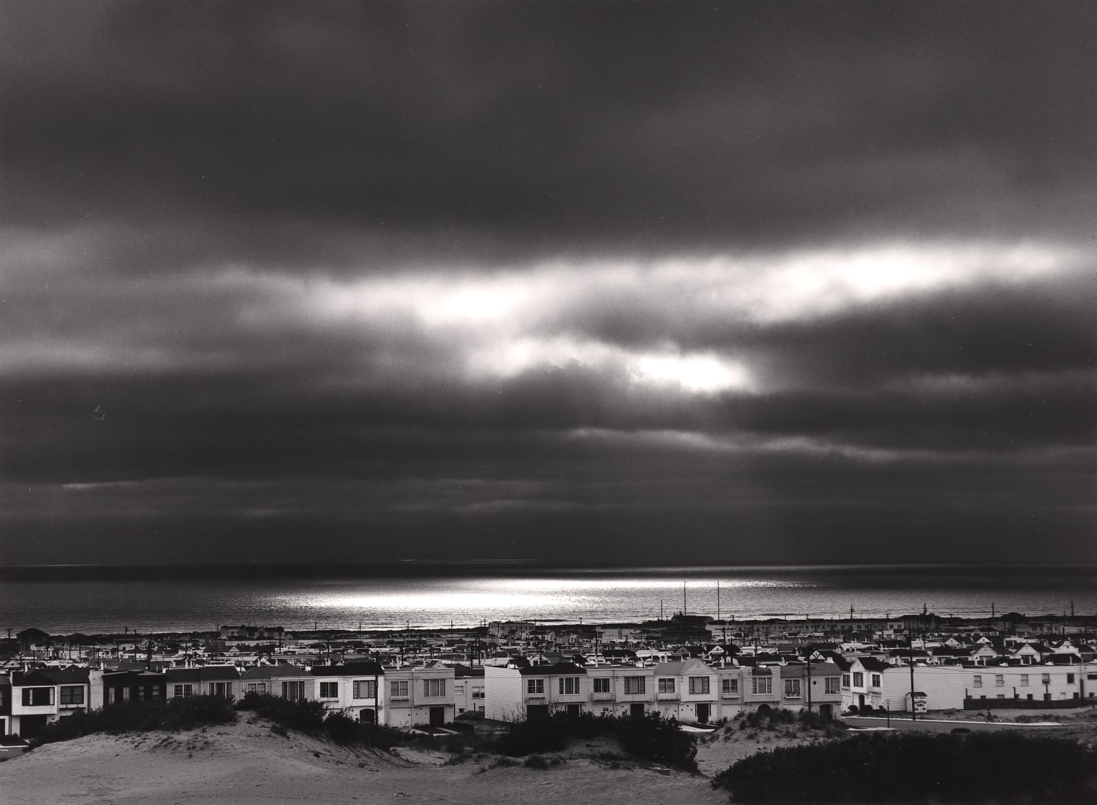Pirkle Jones, Sunset District and Pacific Ocean, San Francisco, 1951
