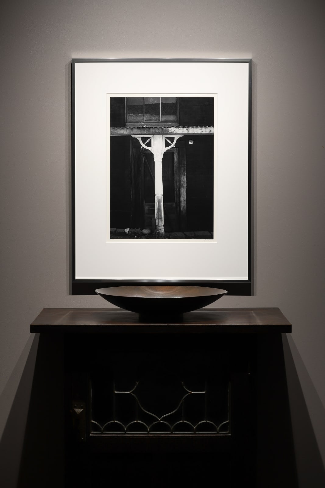 Ansel Adams, White Post and Spandrel, CA, 1953