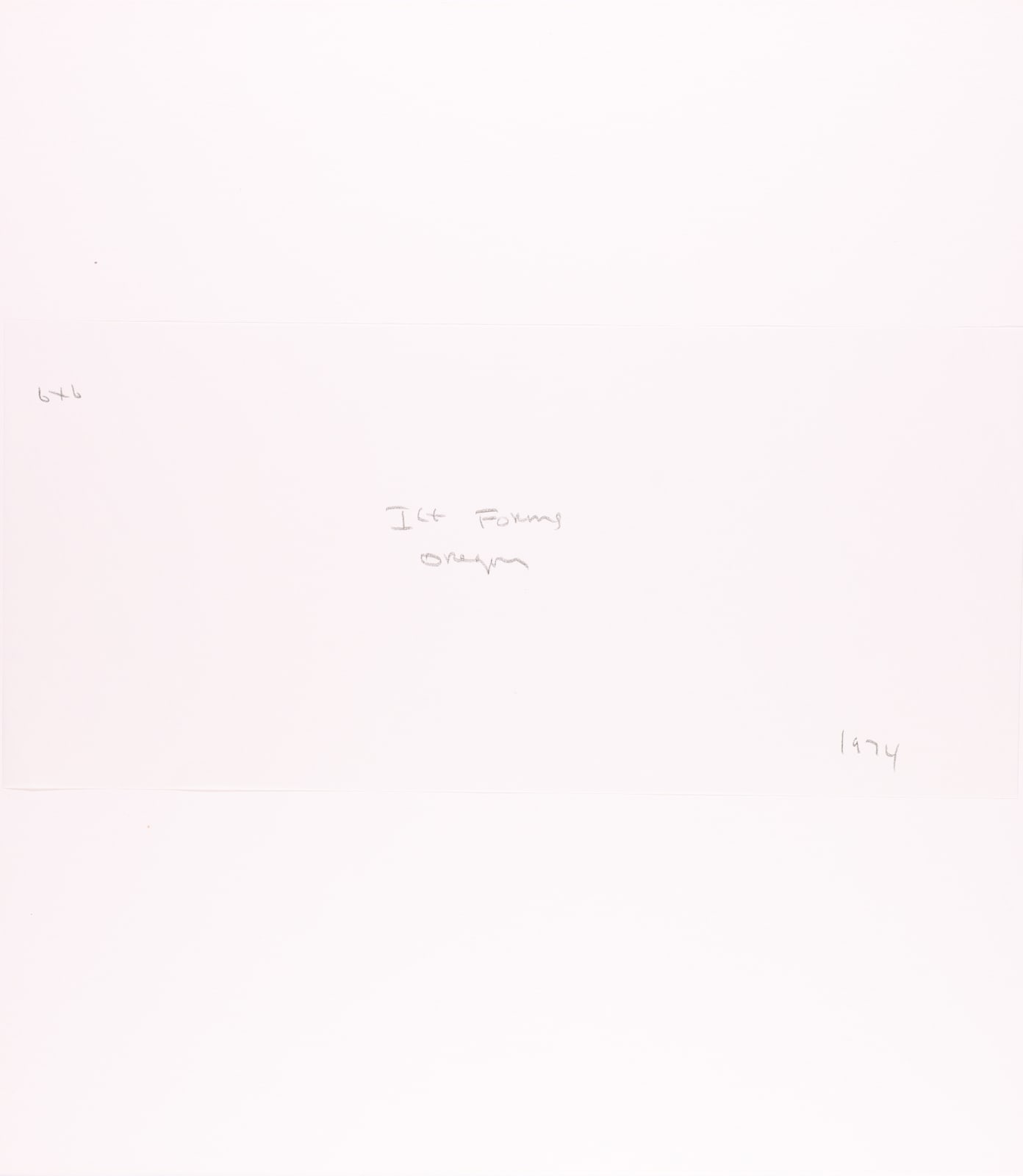 Brett Weston, Ice Forms, Oregon, 1974