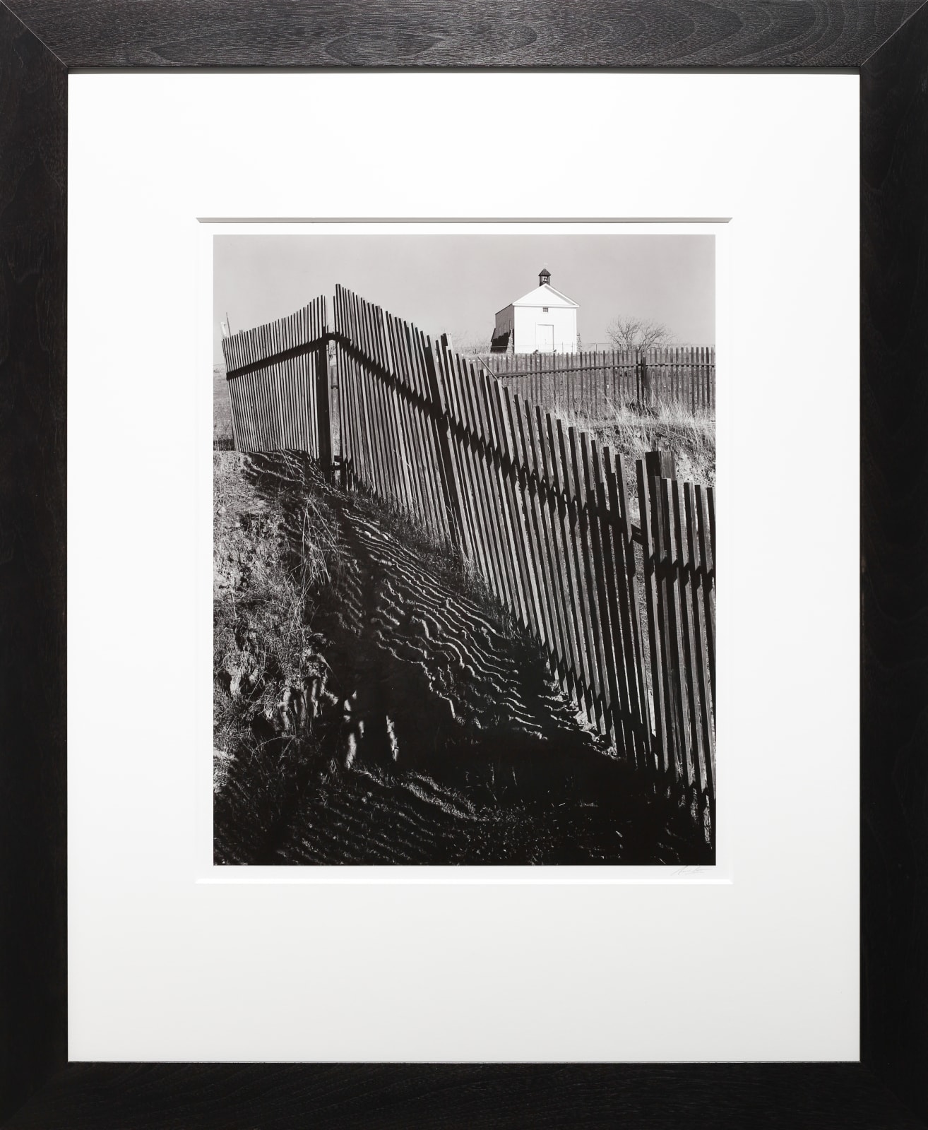 Ansel Adams, White Church, Hornitos, California, 1946