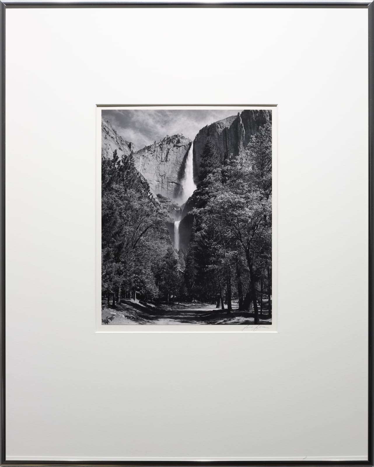 Ansel Adams, Yosemite Falls, 1950