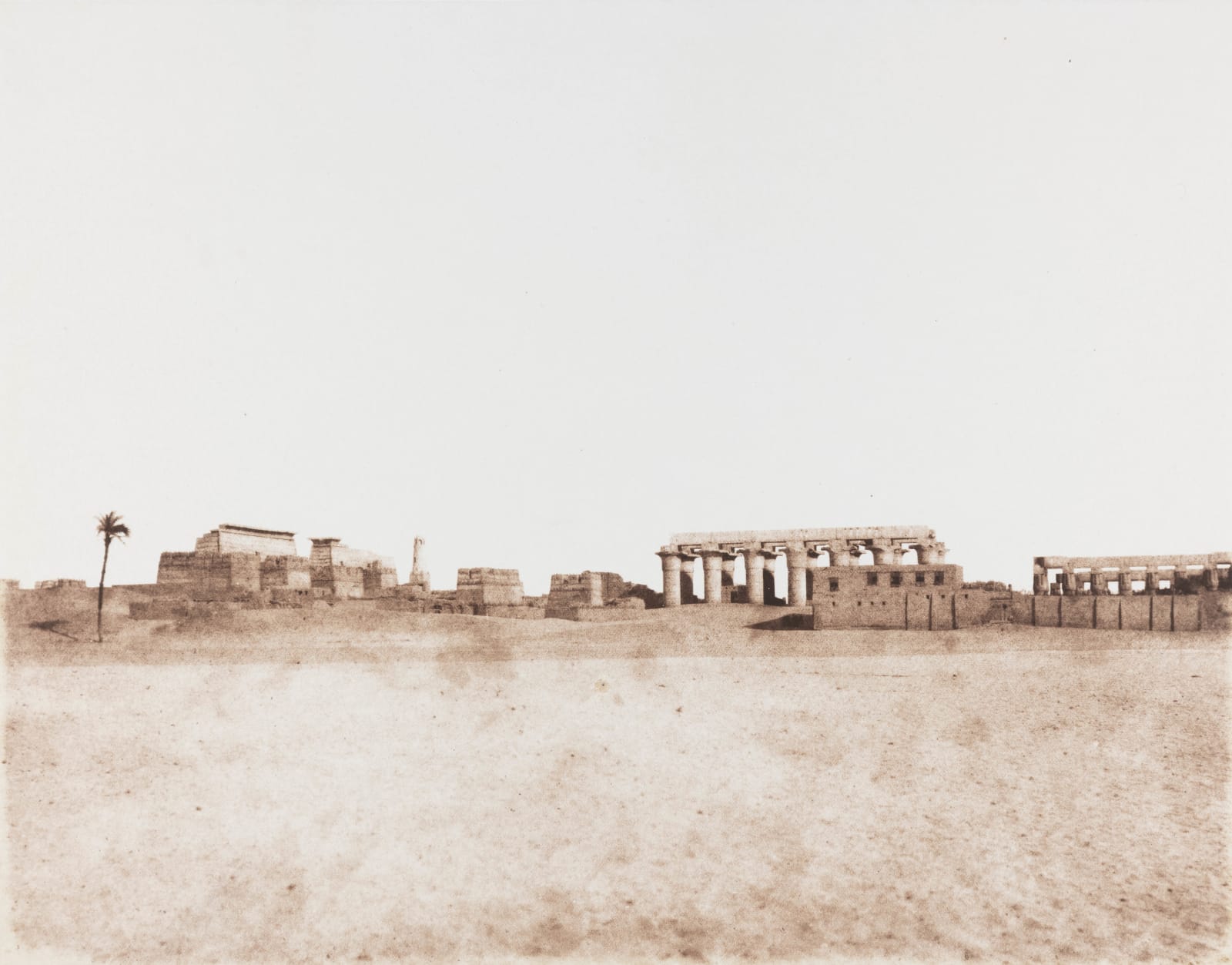 Felix Teynard, Thebes, Egypt, 1851-52