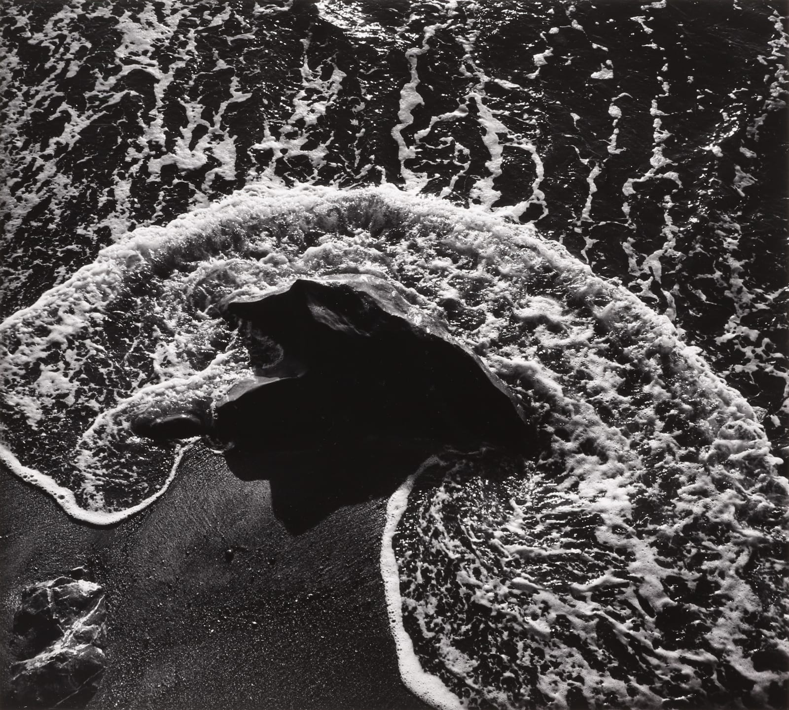 Ansel Adams, Surf and Foam, Timber Cove, CA, c. 1962