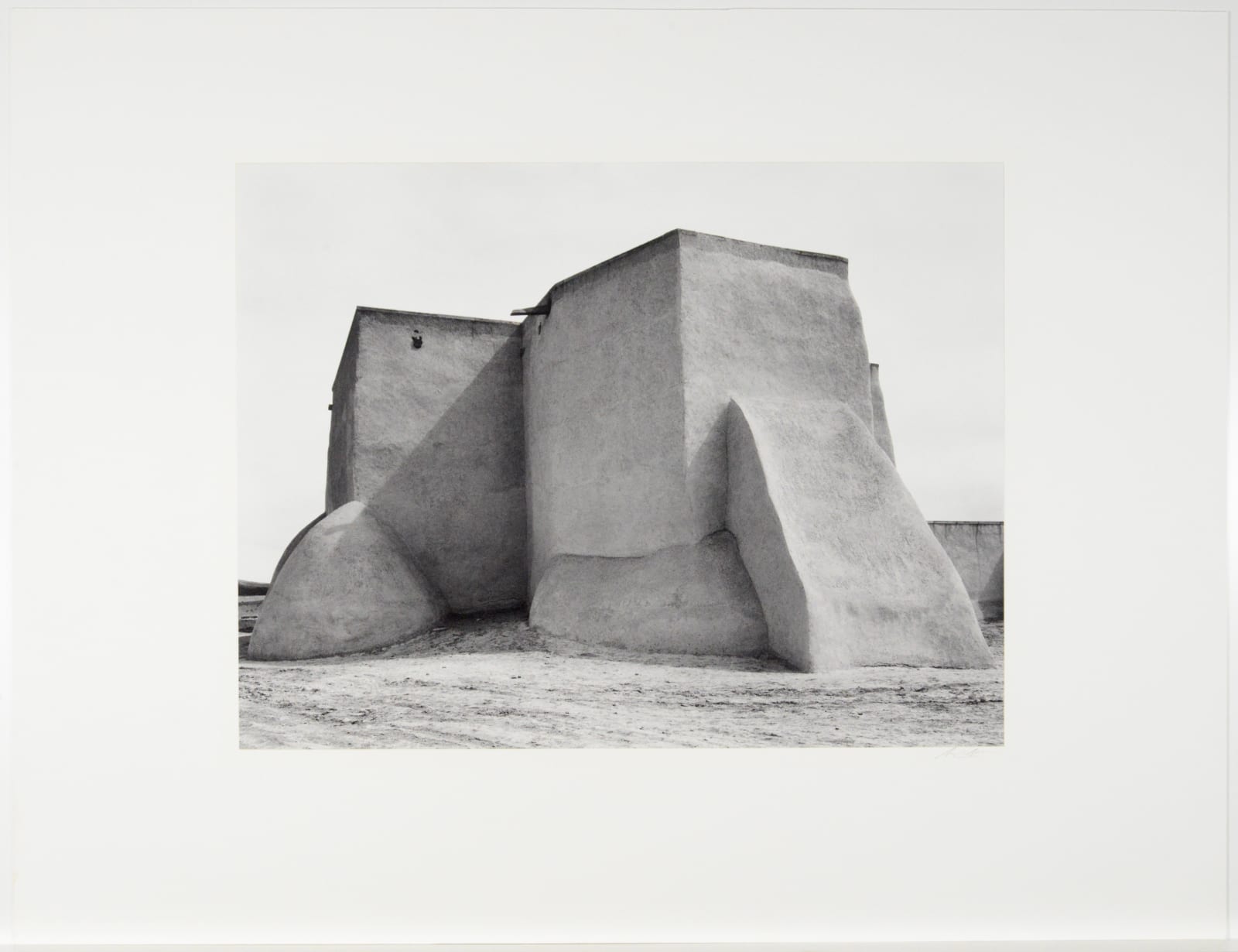 Ansel Adams, St Francis Church, Rancho de Taos, NM, 1929