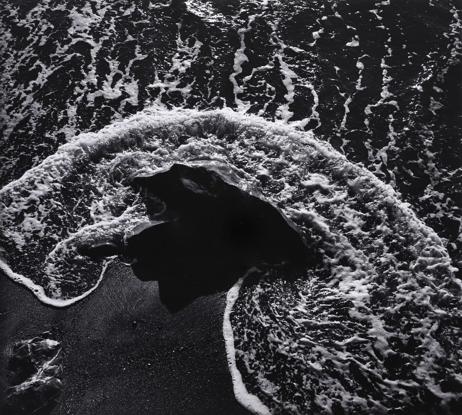 Ansel Adams, Surf and Foam, Timber Cove, CA, c. 1962
