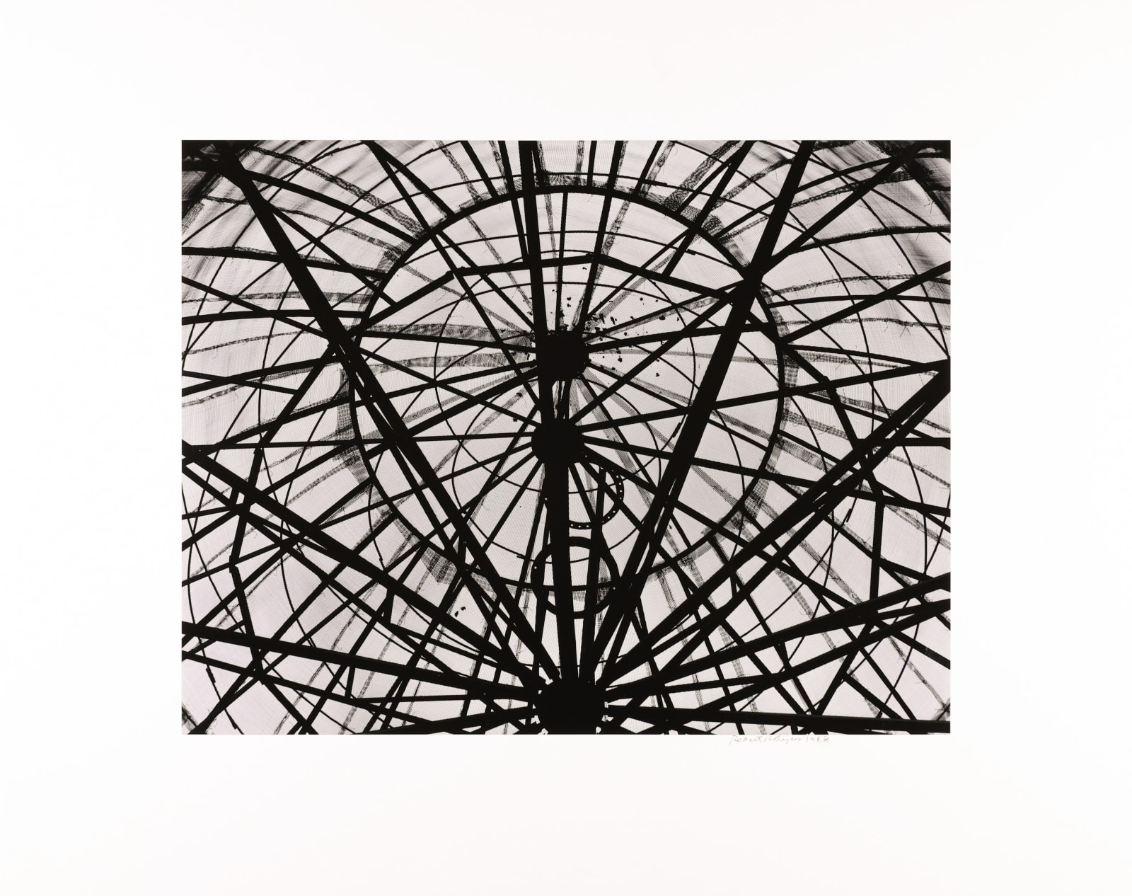 Robert K. Byers, Lumber Kiln, Seneca Oregon, 1988