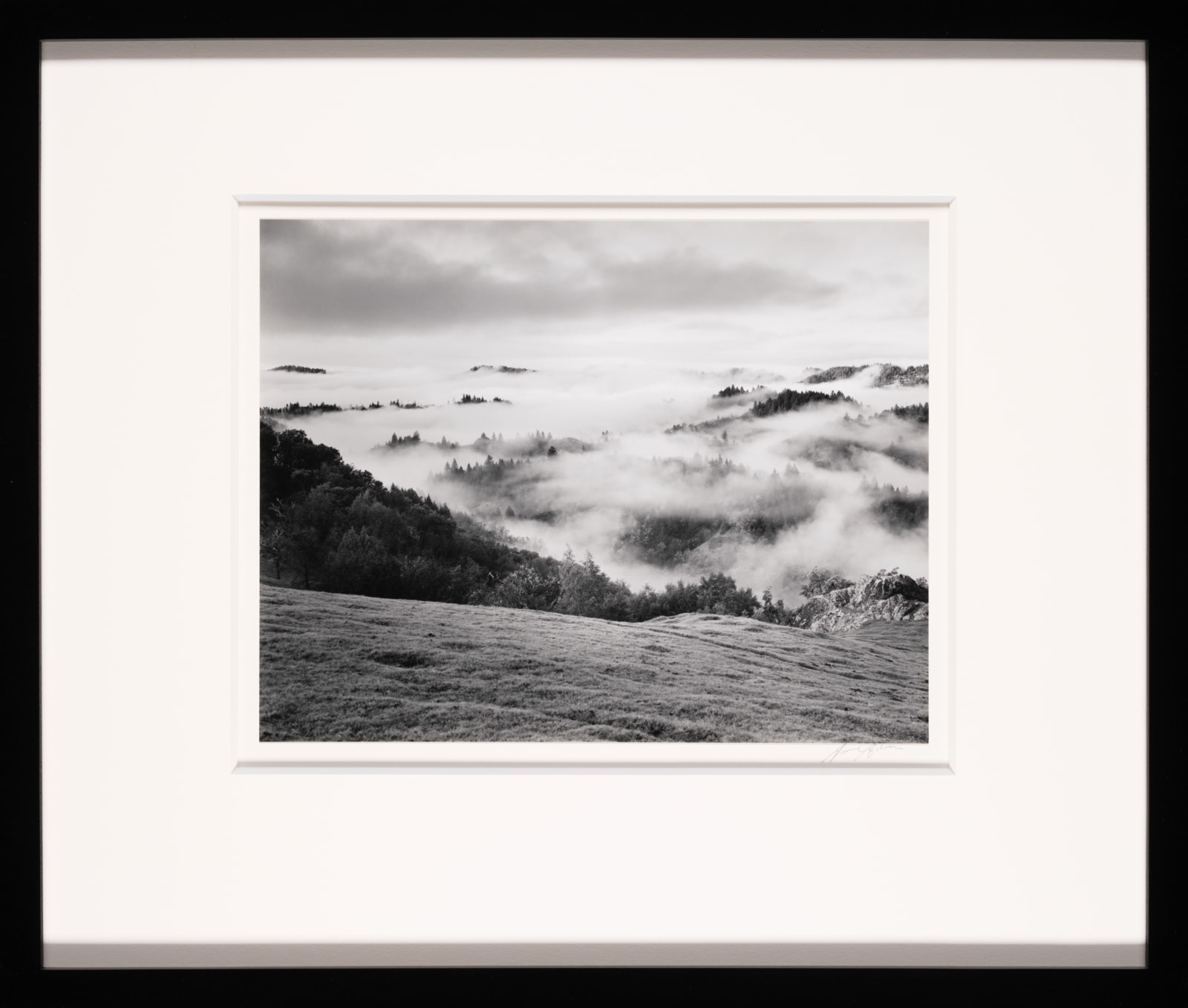Ansel Adams, Clearing Storm, Sonoma County Hills, 1951