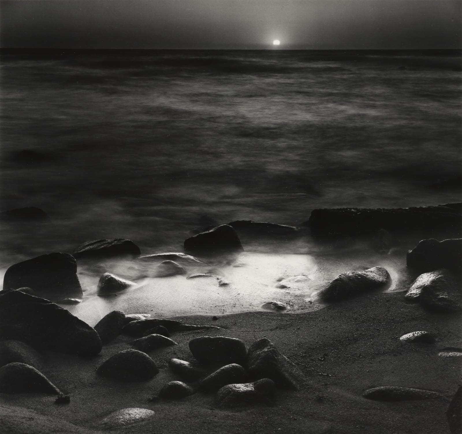 Wynn Bullock, The Shore [With Sun], 1966