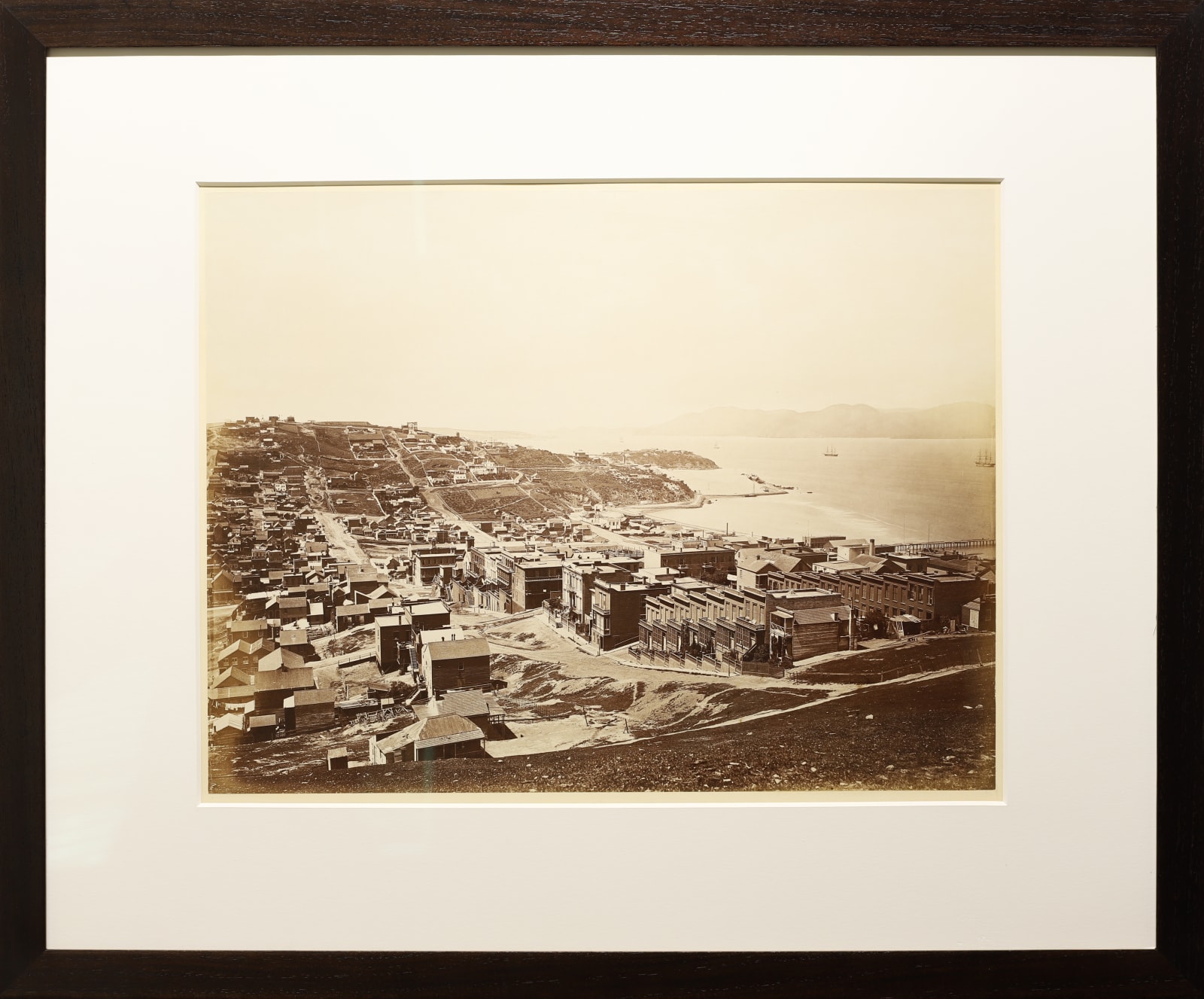 Carleton Watkins, The Golden Gate from Telegraph Hill, San Francisco, 1868