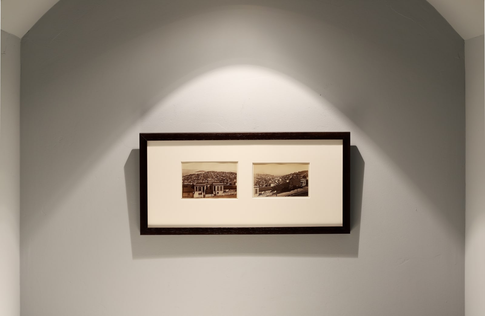 Carleton Watkins, Panorama of Telegraph Hill and Goat Island from Russian Hill, S.F. 1878-83