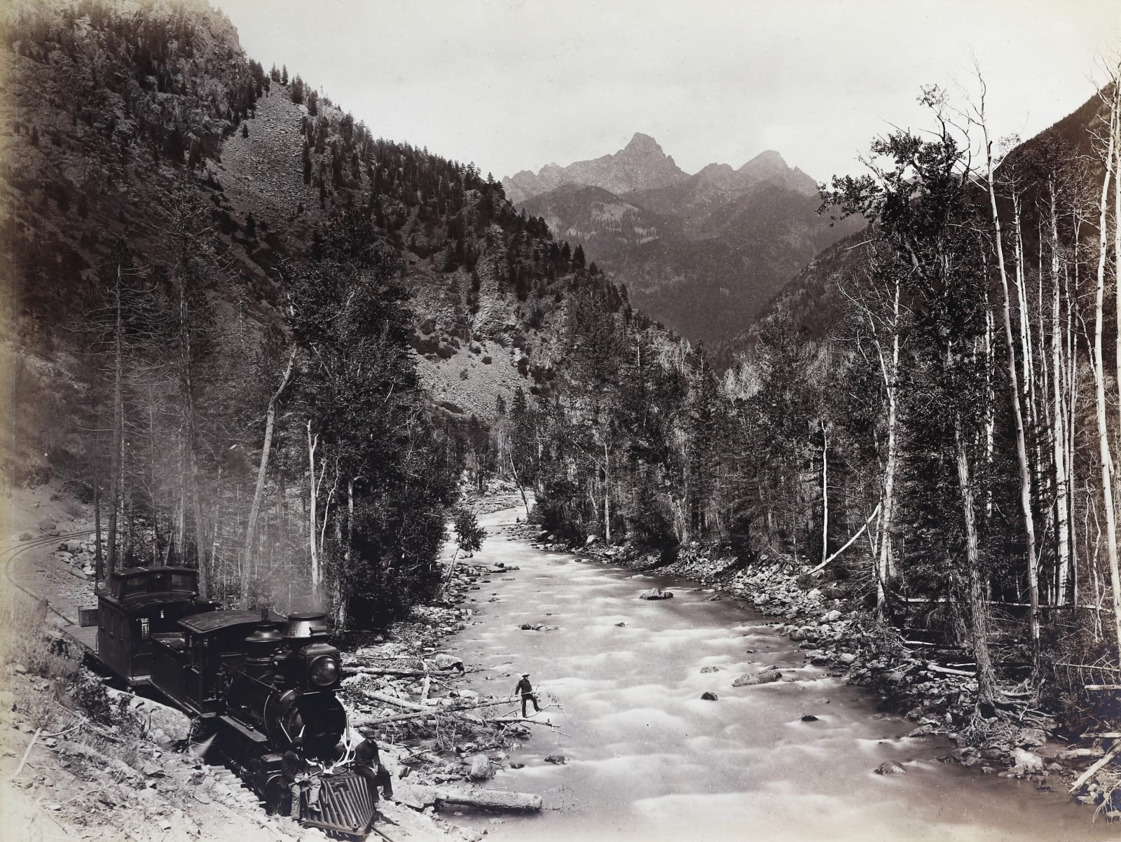 Carleton Watkins, Album of 39 Albumen Prints of the American West, 1876