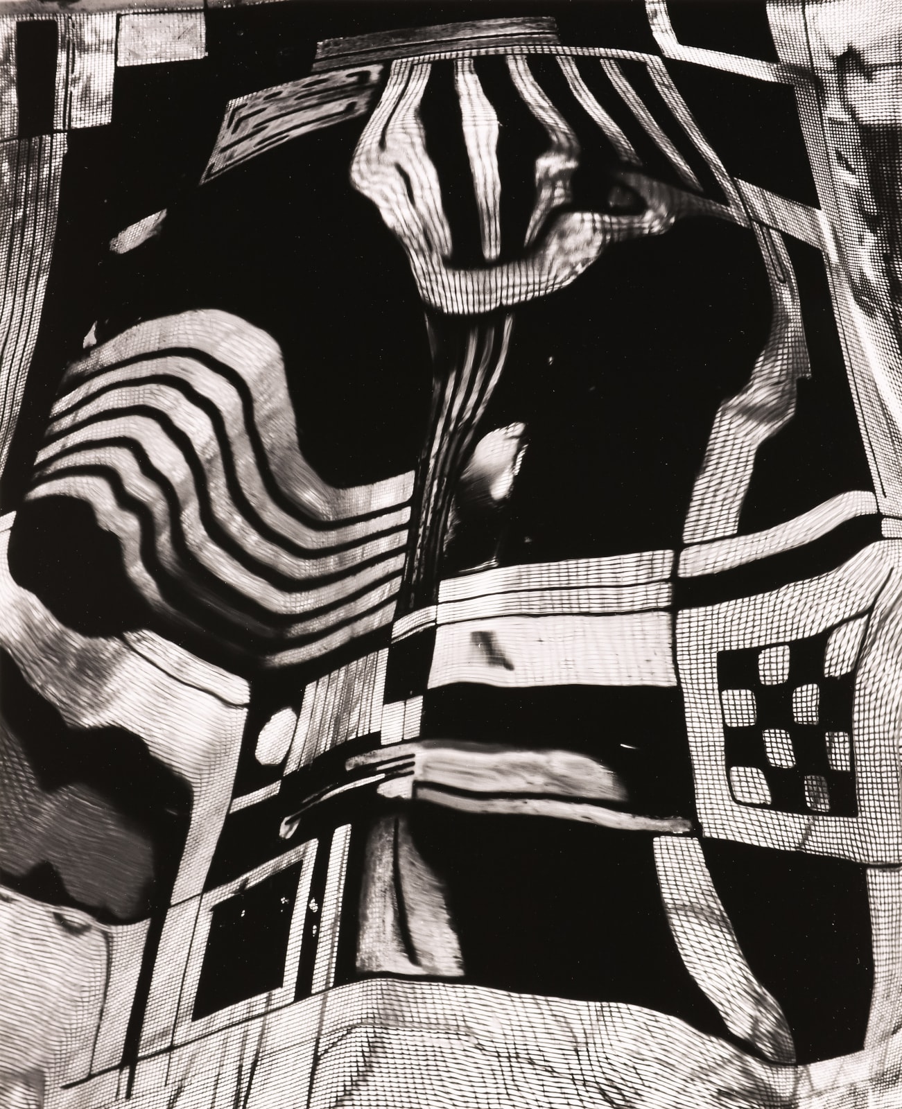 Brett Weston, Reflections Through Window, 1954