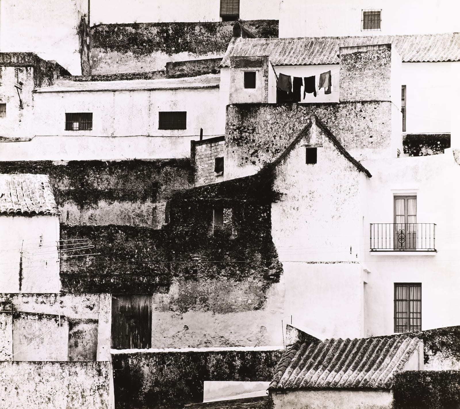 Brett Weston, Spanish Village, 1971