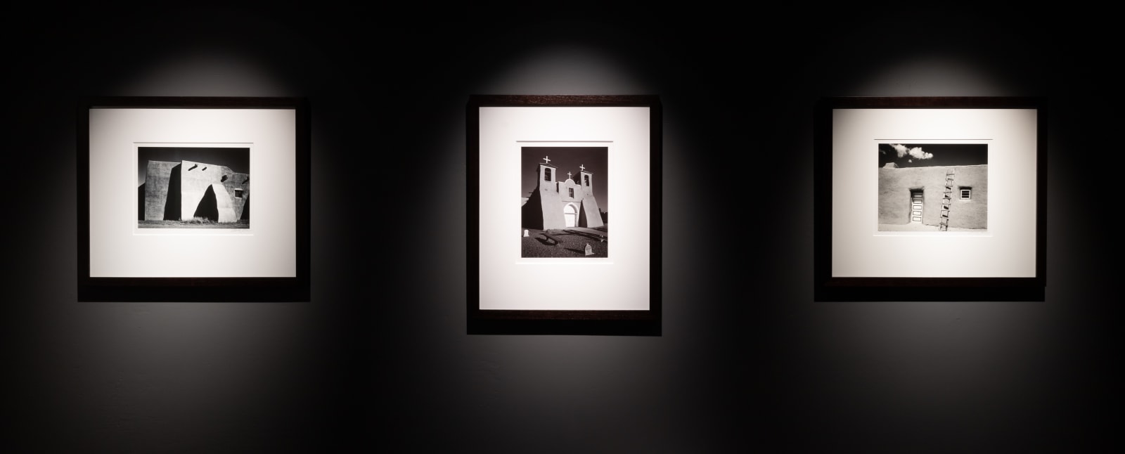 Morley Baer, Mission Wall, San Ildefonso, NM, 1973