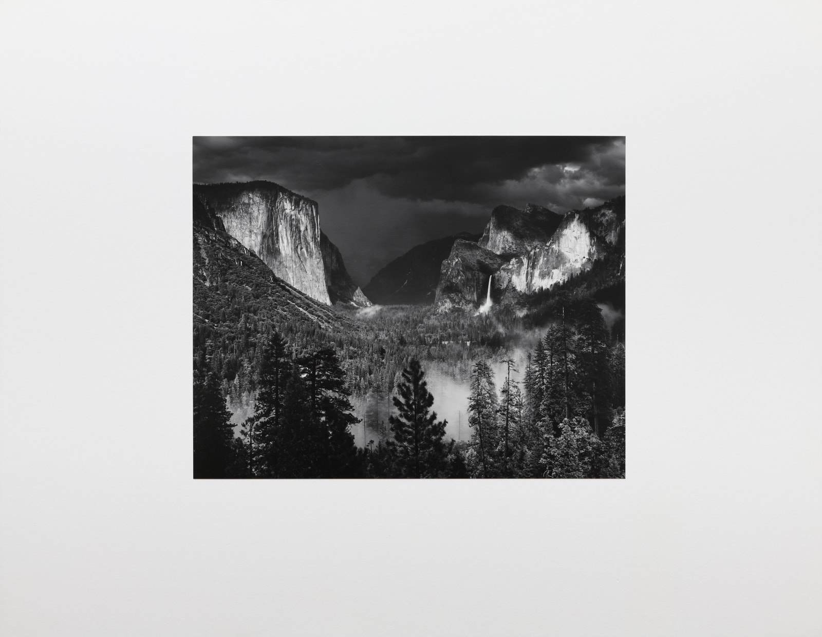 Ansel Adams, Thunderstorm, Yosemite Valley, CA, c. 1940