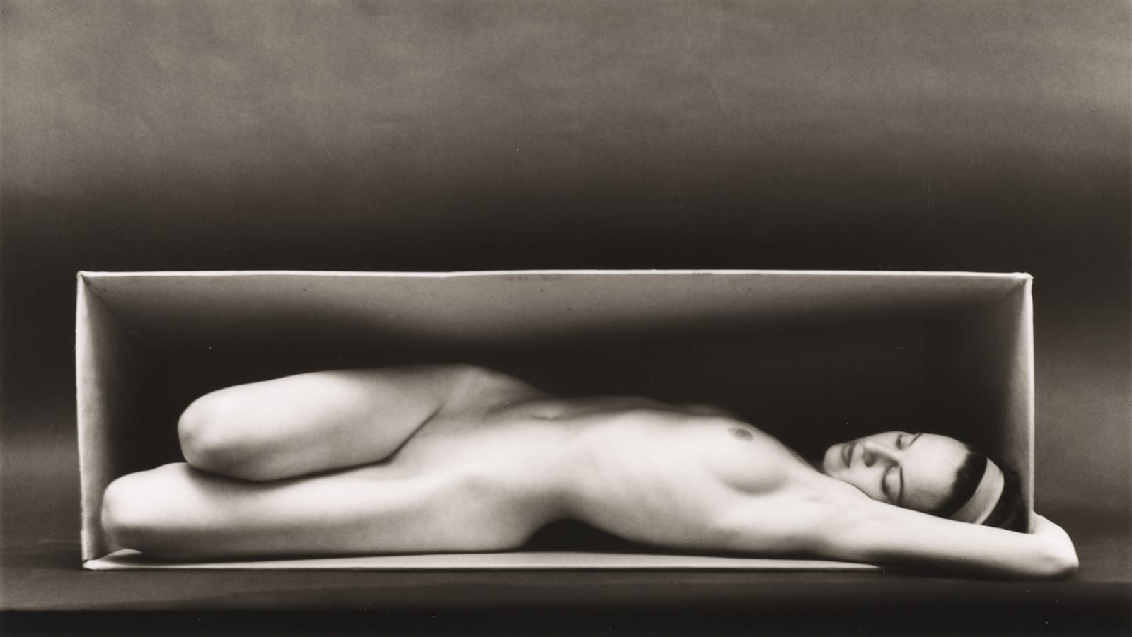Ruth Bernhard, In the Box - Horizontal, 1962