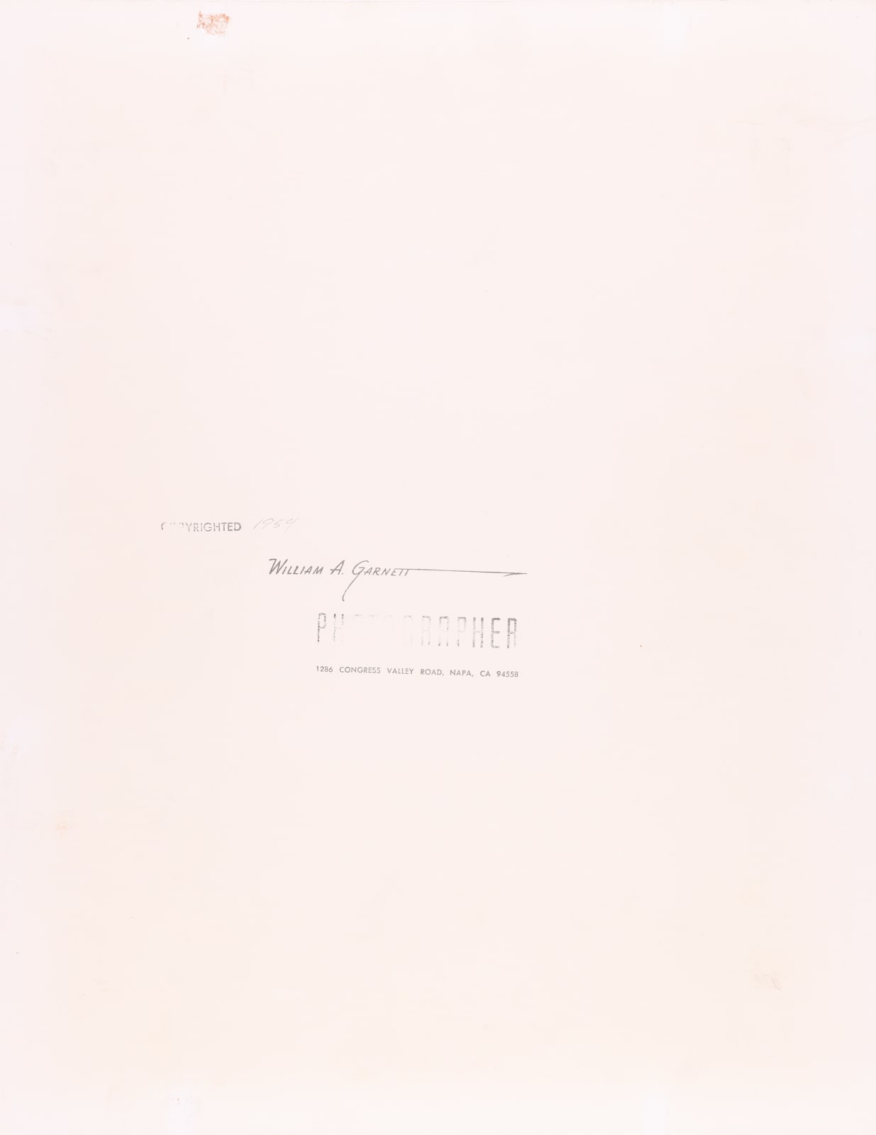 William Garnett, Death Valley, 1954