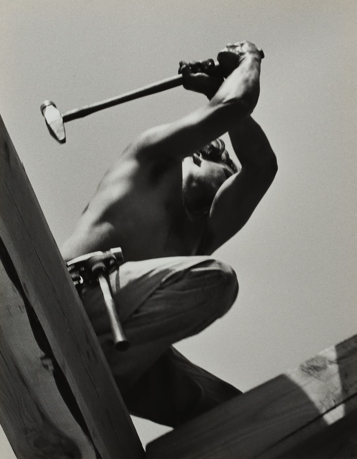 Pirkle Jones, Worker, Saratoga, CA, 1958