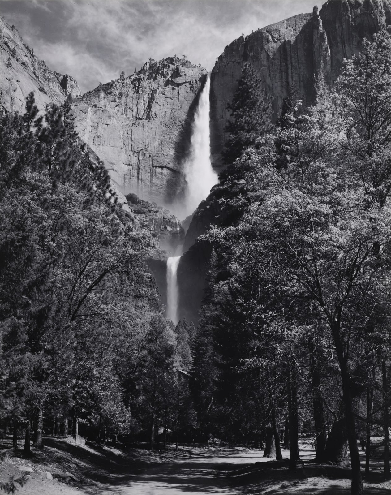 Ansel Adams, Yosemite Falls, 1950