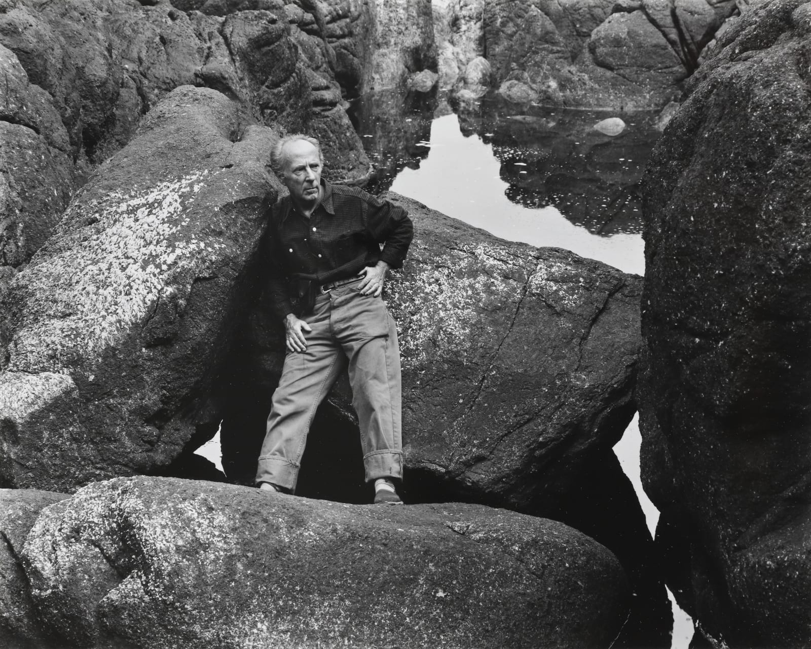 Cole Weston, Portrait of Edward Weston, 1946