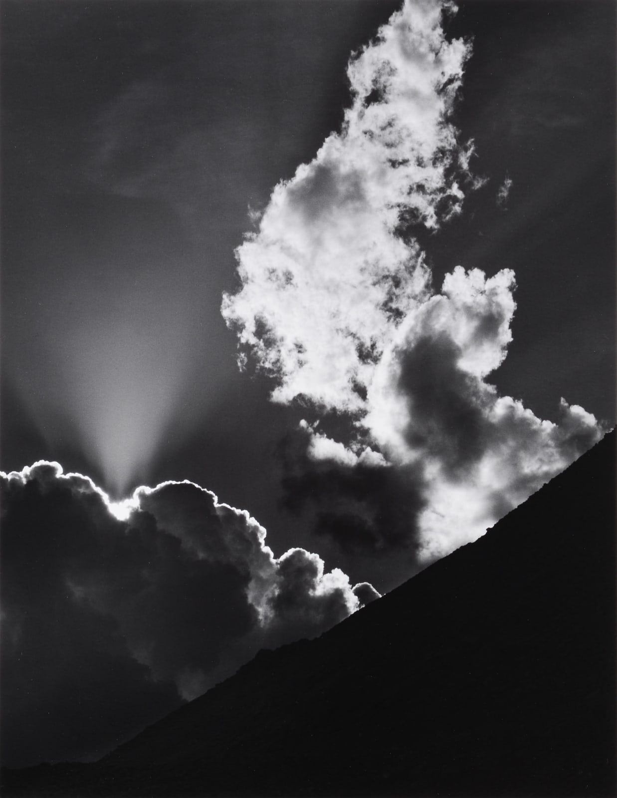 Ansel Adams, Cloud, Sierra Nevada, 1936
