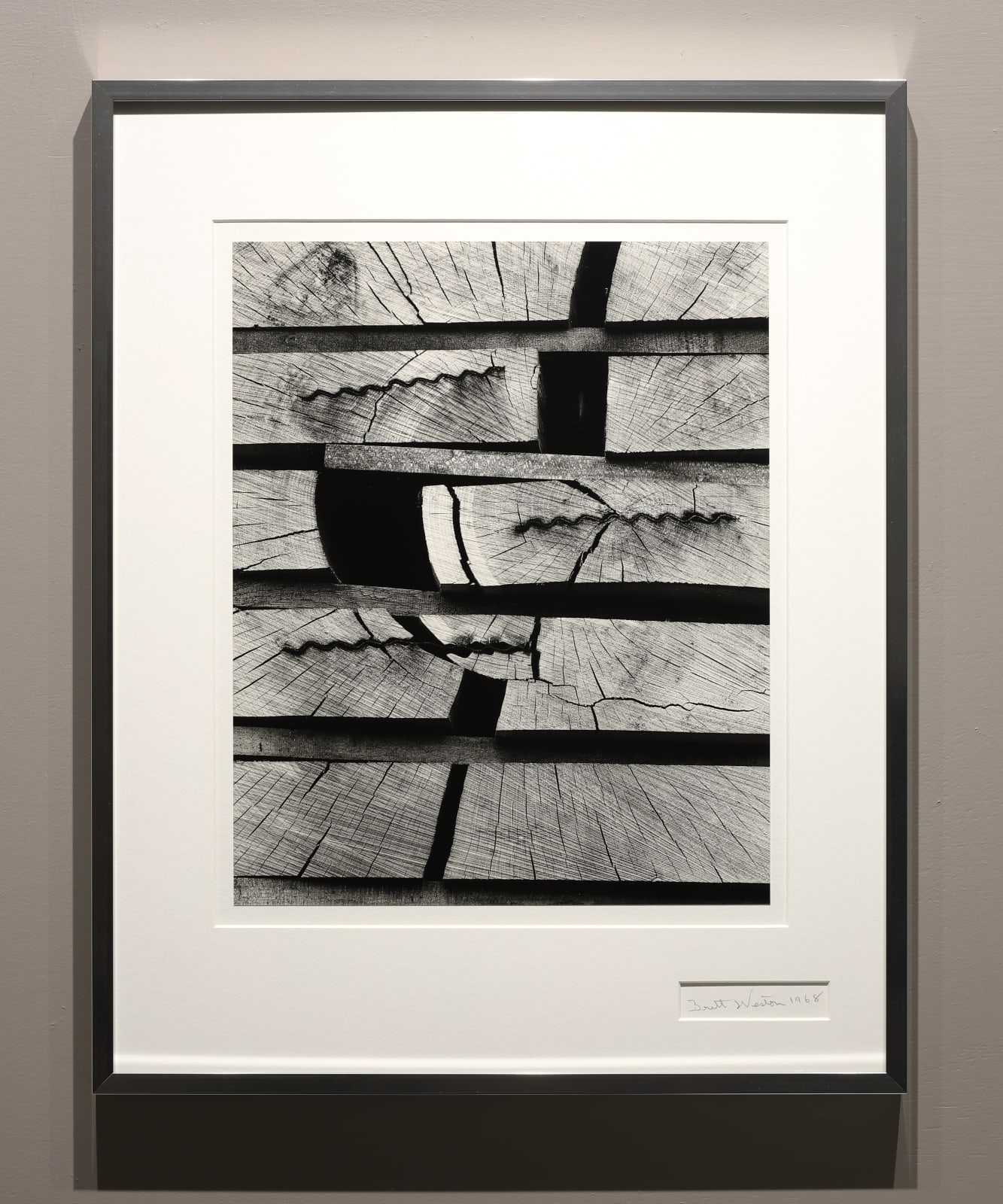 Brett Weston, Wood, 1968