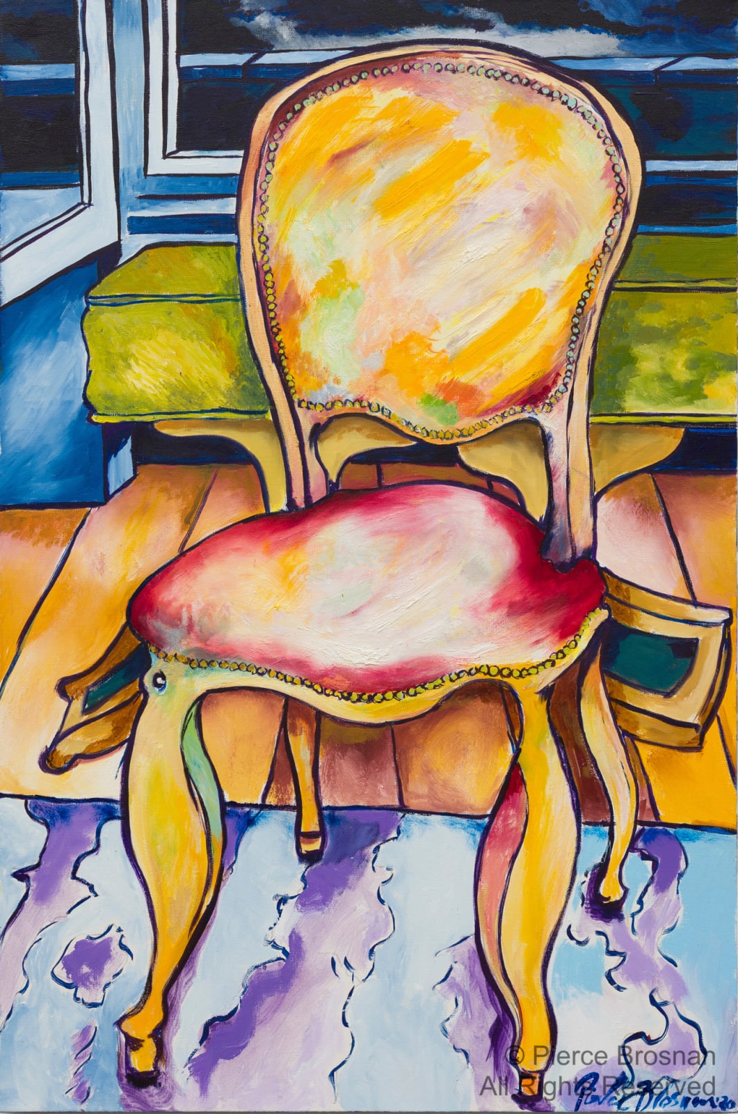 Pierce Brosnan, Coworth Park Chair II, 2021