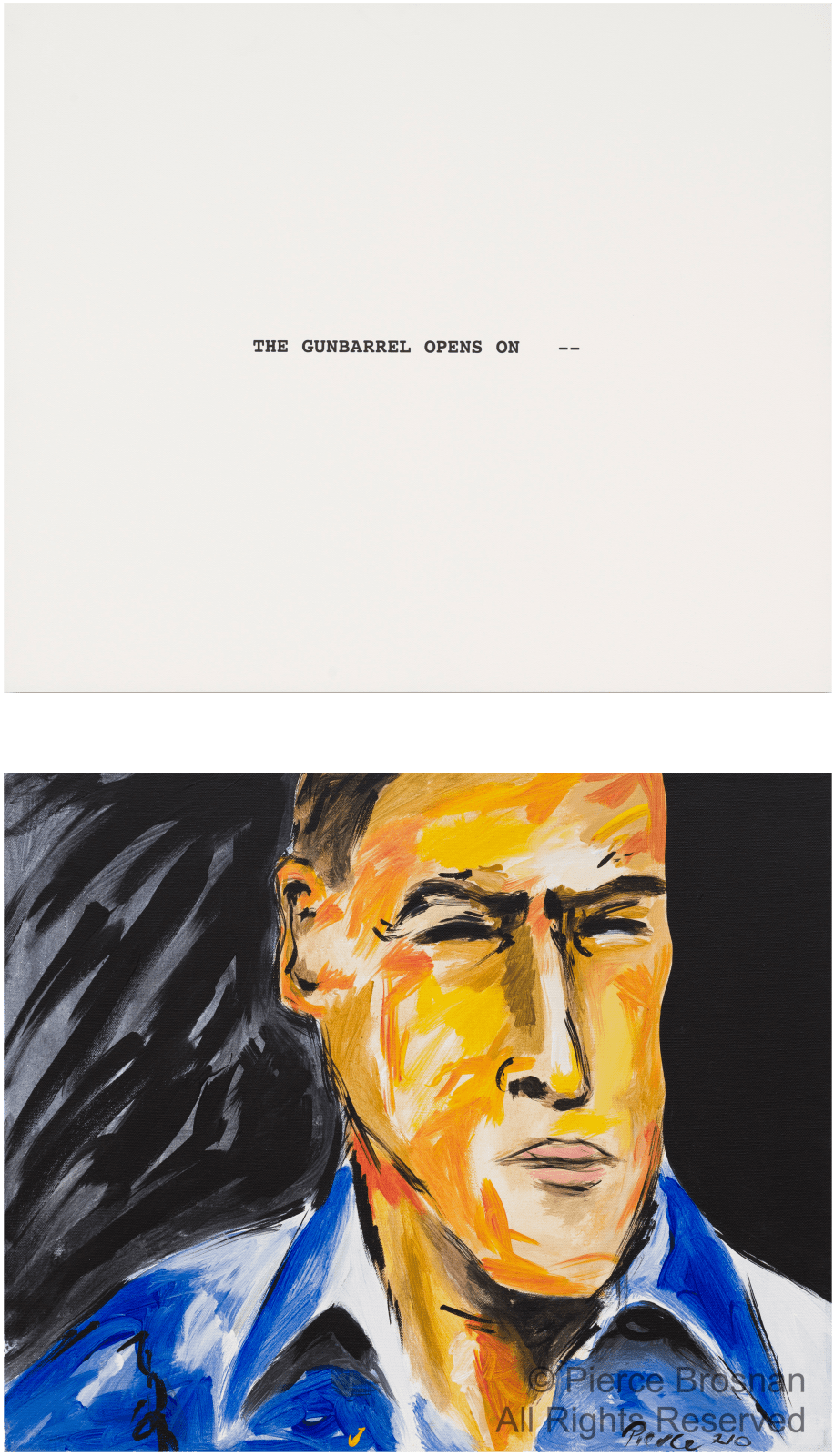 Pierce Brosnan, The Gunbarrel Opens On…, 2010