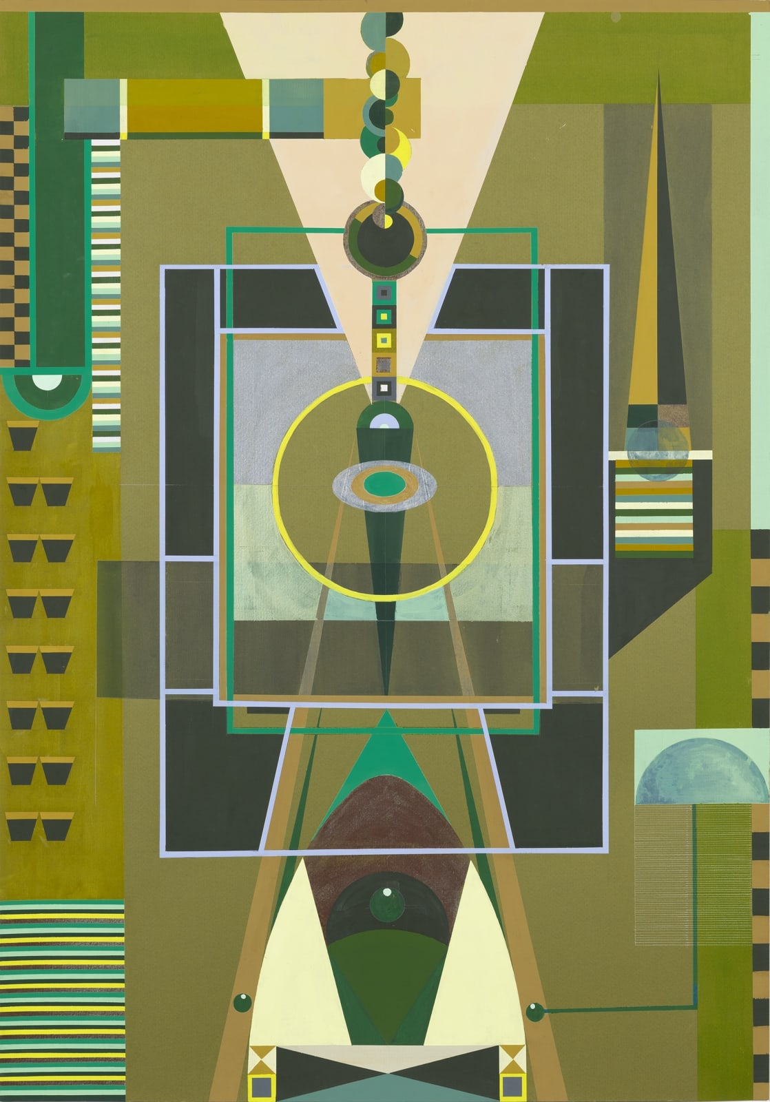 Hilma's Ghost, [GREEN]- Prosperity, 2022