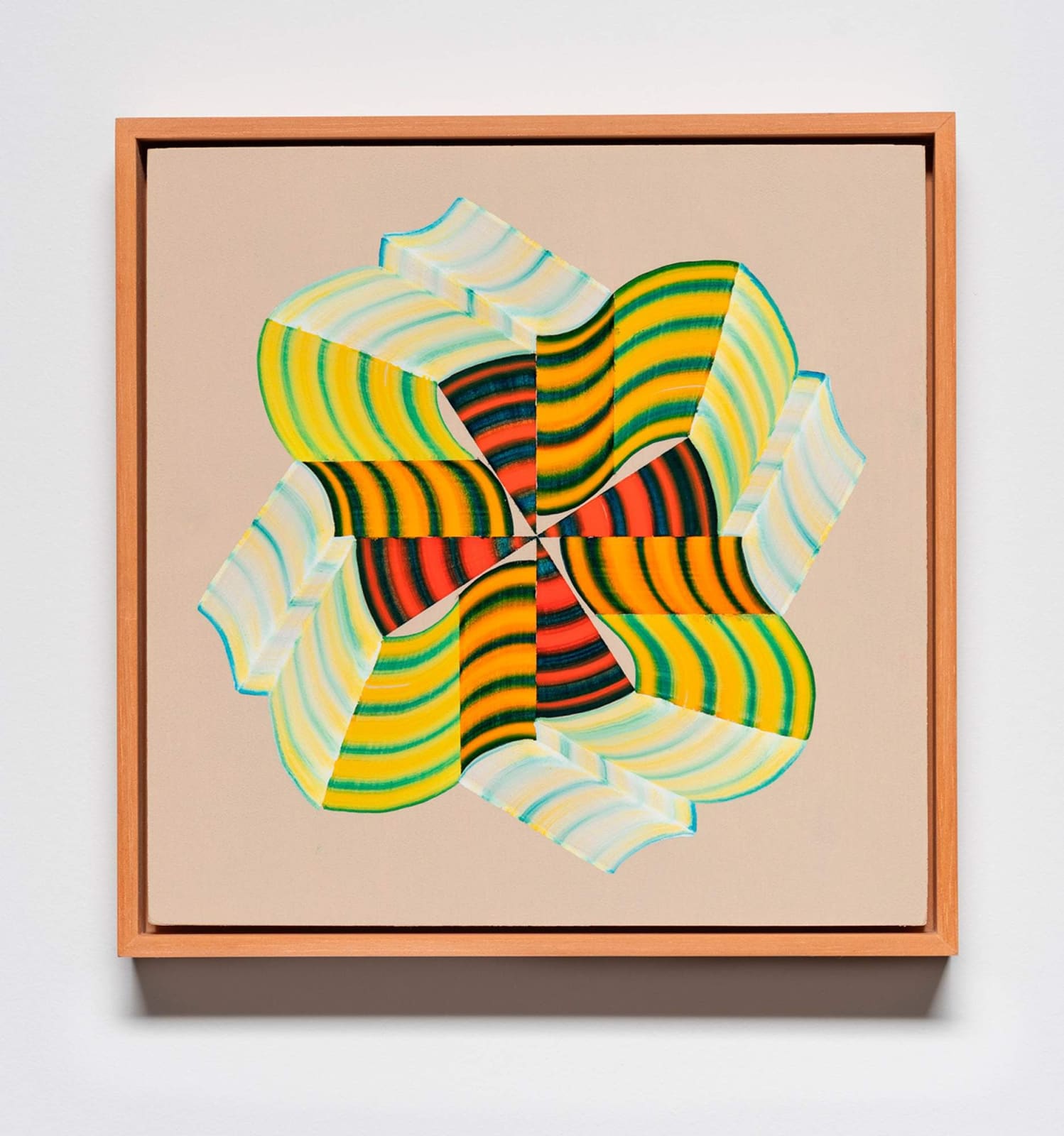 Isabella Cuglievan, Reaching for a leaf as it spirals down II, 2024