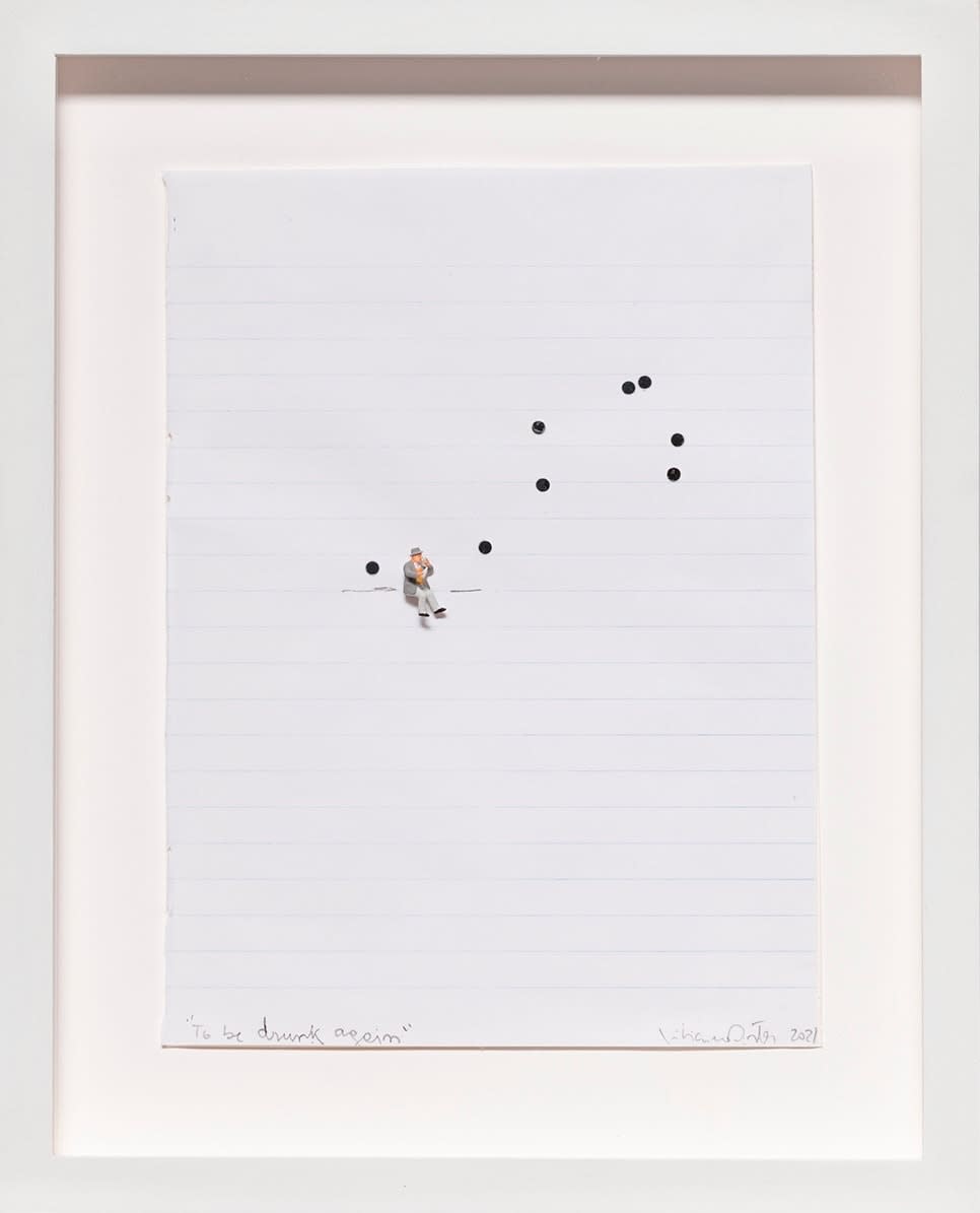 Liliana Porter, To be Drunk Again, 2021