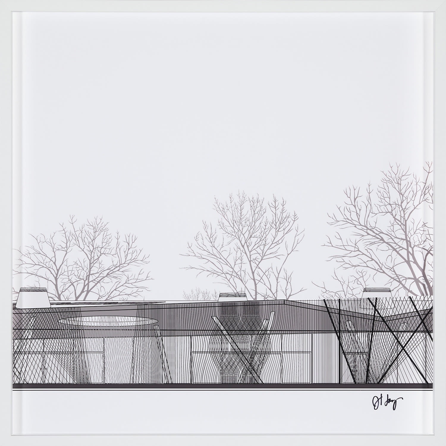 Jeanne Gang, Ford Calumet Environmental Center, South Elevation Detail, 2018