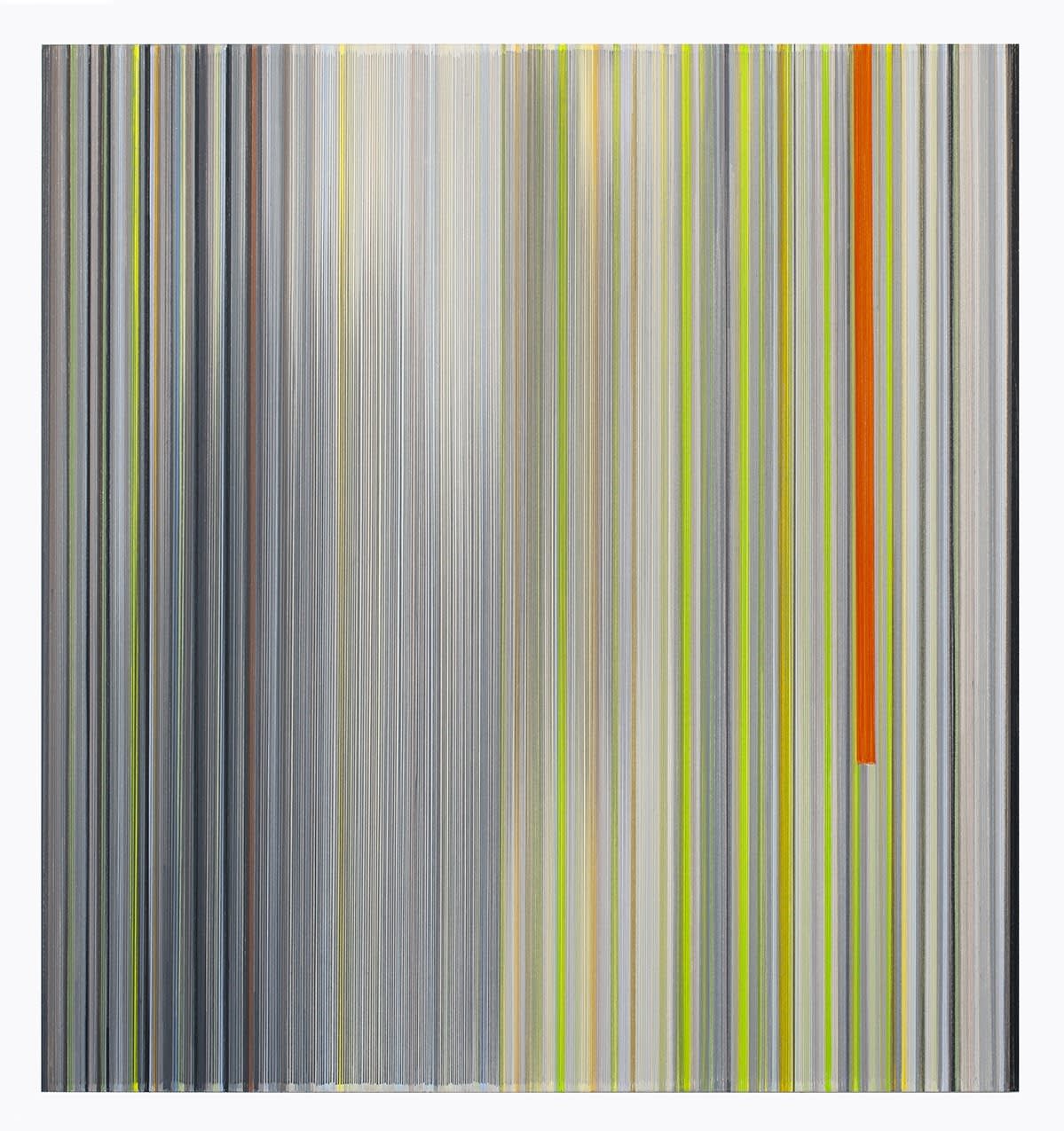 Anne Lindberg, flash: oranges and limes, 2020