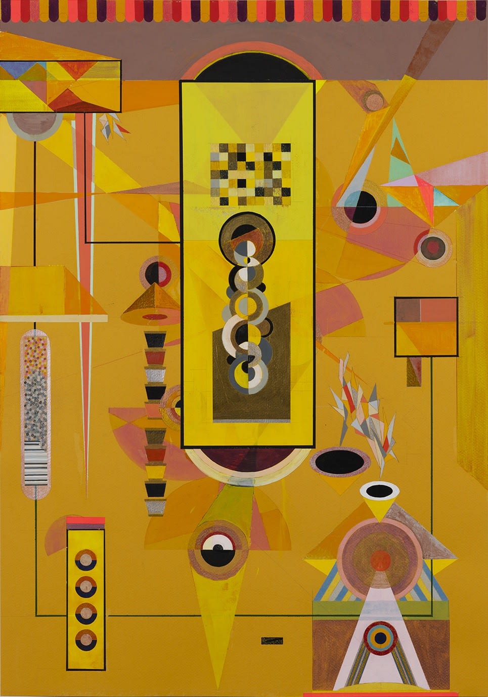 Hilma's Ghost, [YELLOW] Joy, Happiness, Optimism, 2022