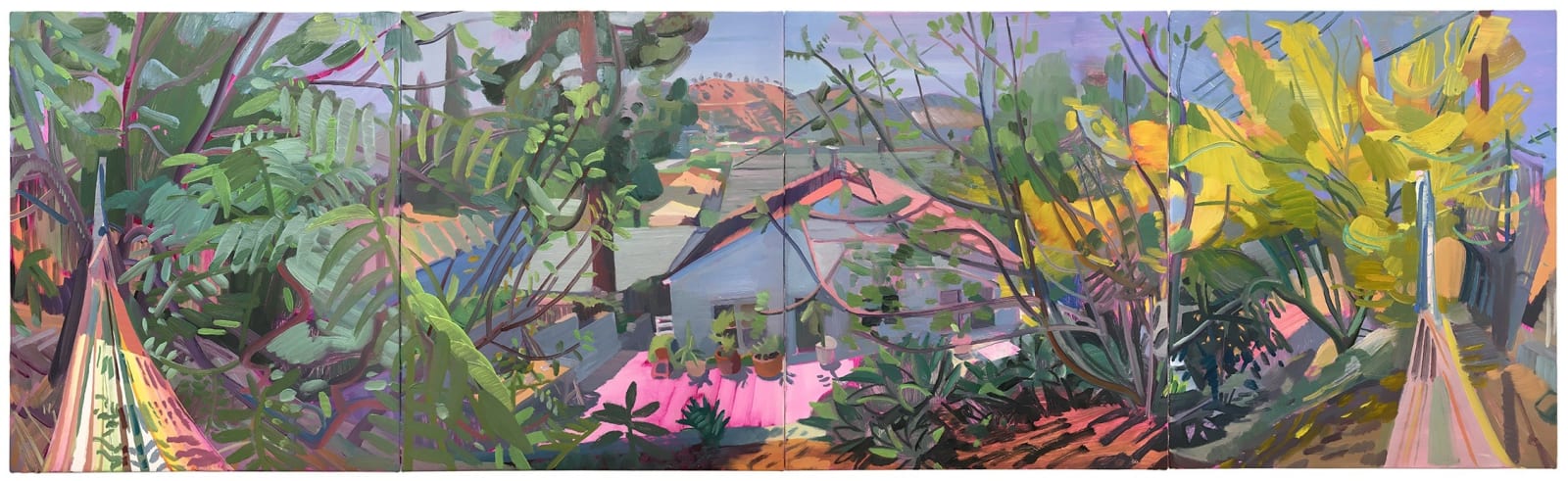 Andrew Holmquist, Backyard Hammock, 2021