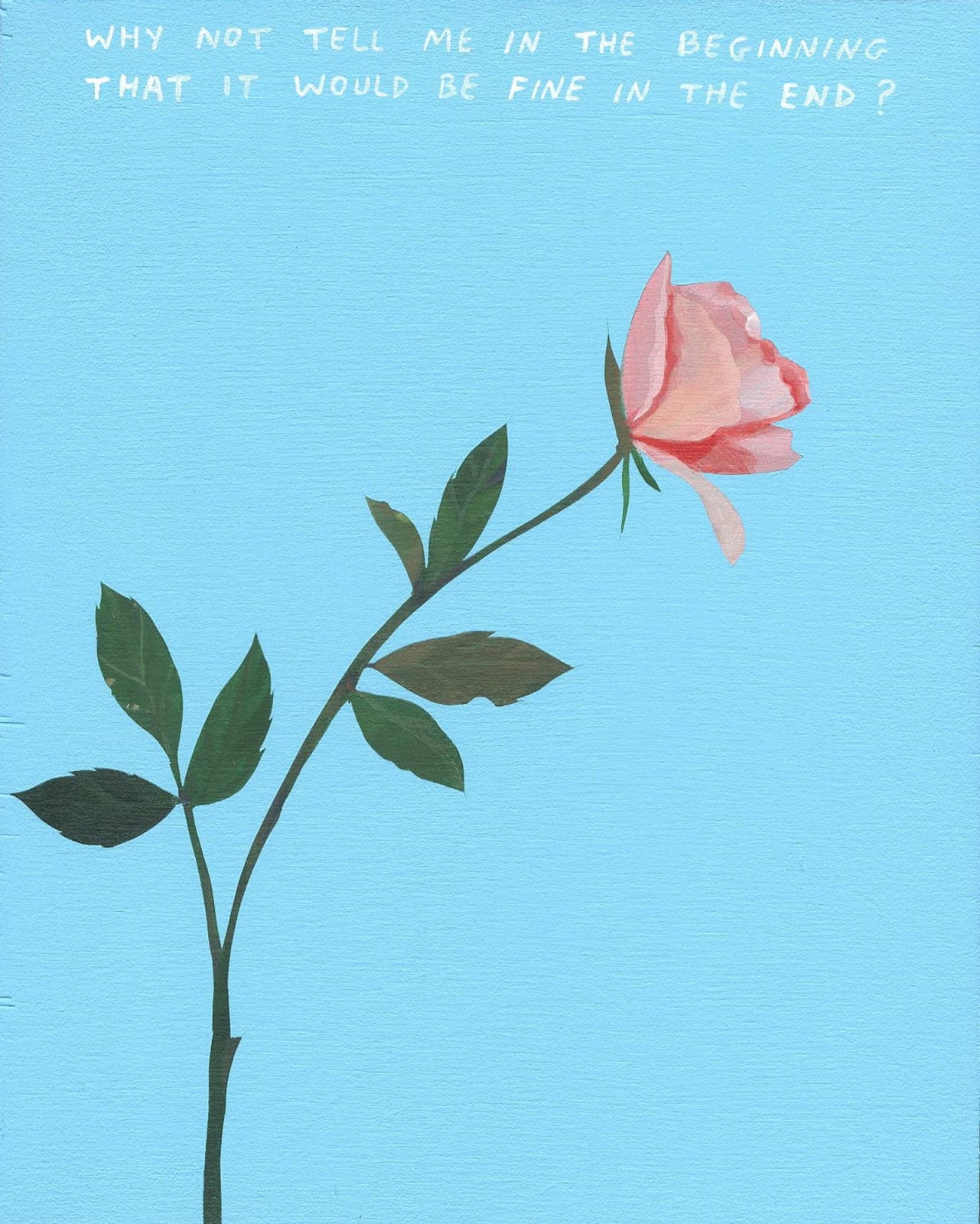 Michael Dumontier & Neil Farber, Why not tell me in the beginning that it would be fine in the end?, 2024