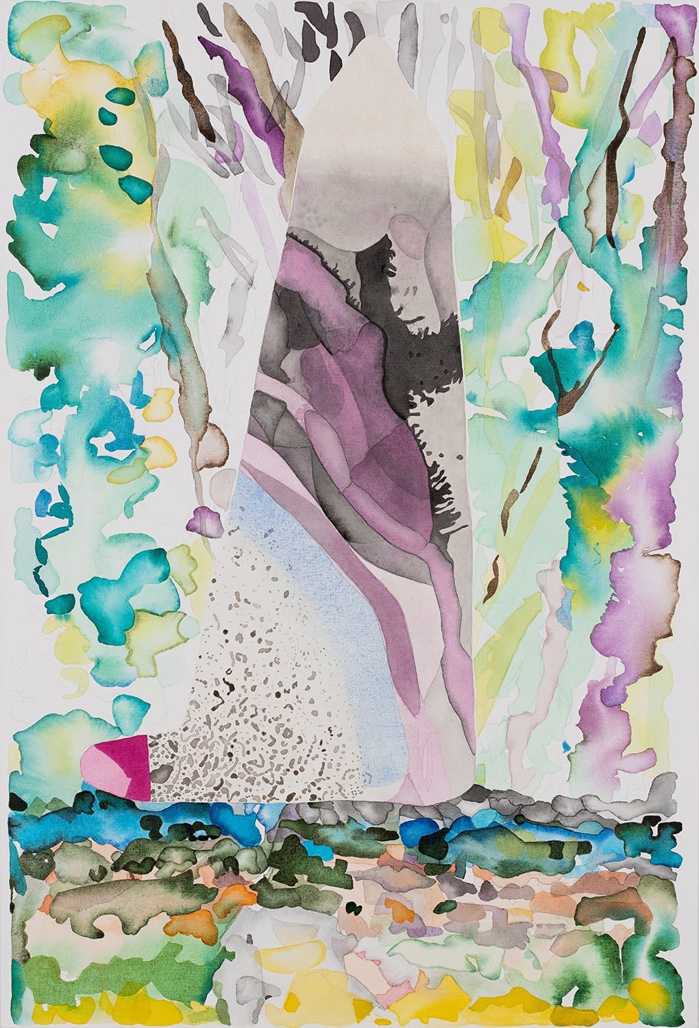 Leslie Baum, Shaping the day: rs,ph,dmc, 2019