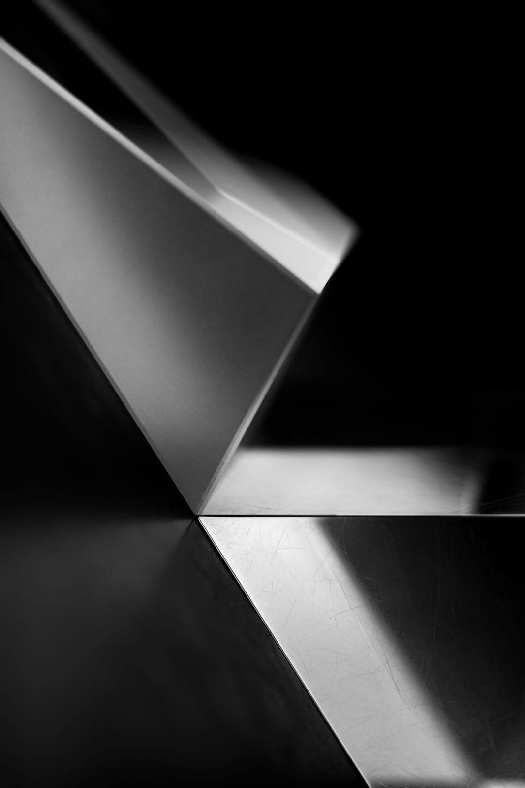 Kate Joyce, Untitled #16 (one equilateral, one wedge), 2024